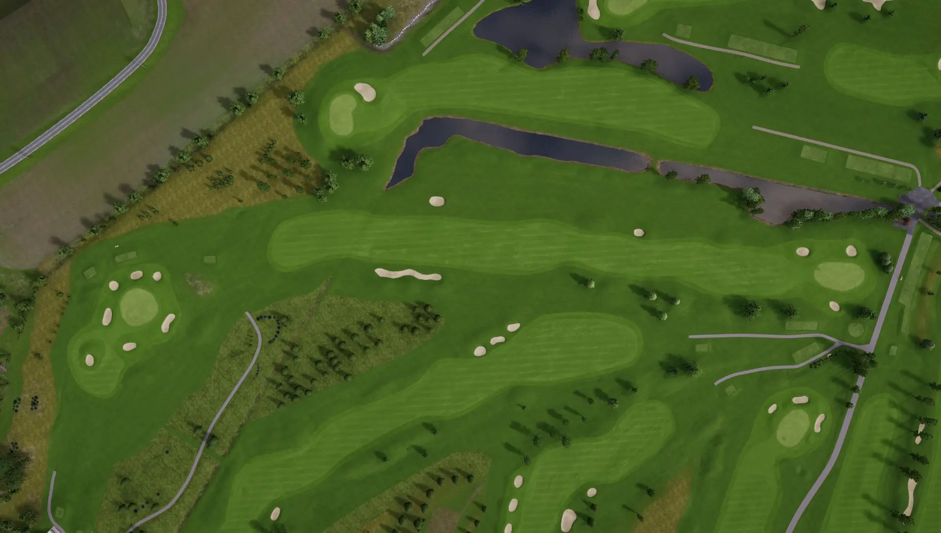 Hole 9 at Peuramaa Golf Vanha Peura