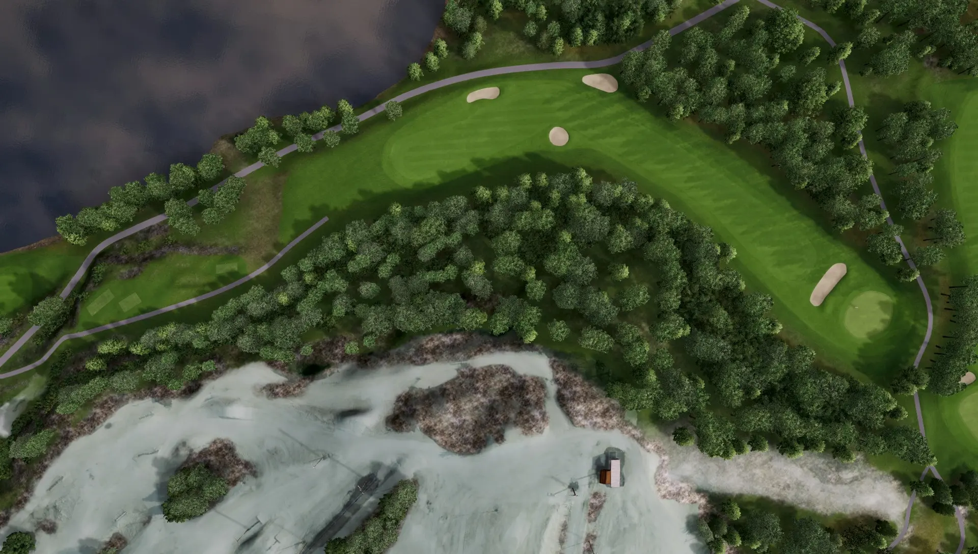 Hole 17 at Peuramaa Golf Vanha Peura