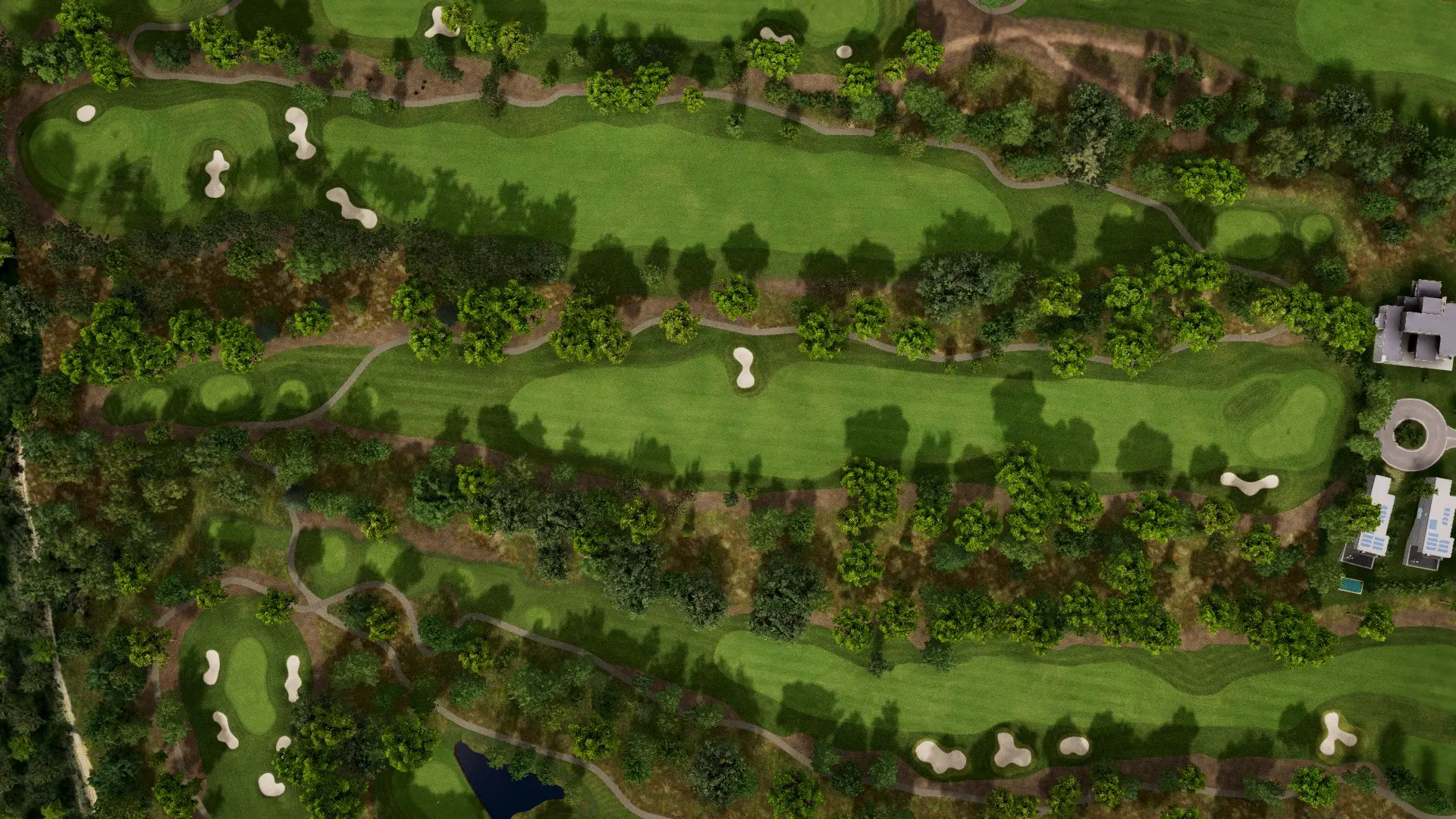 Hole 4 at Camiral Golf Tour Course