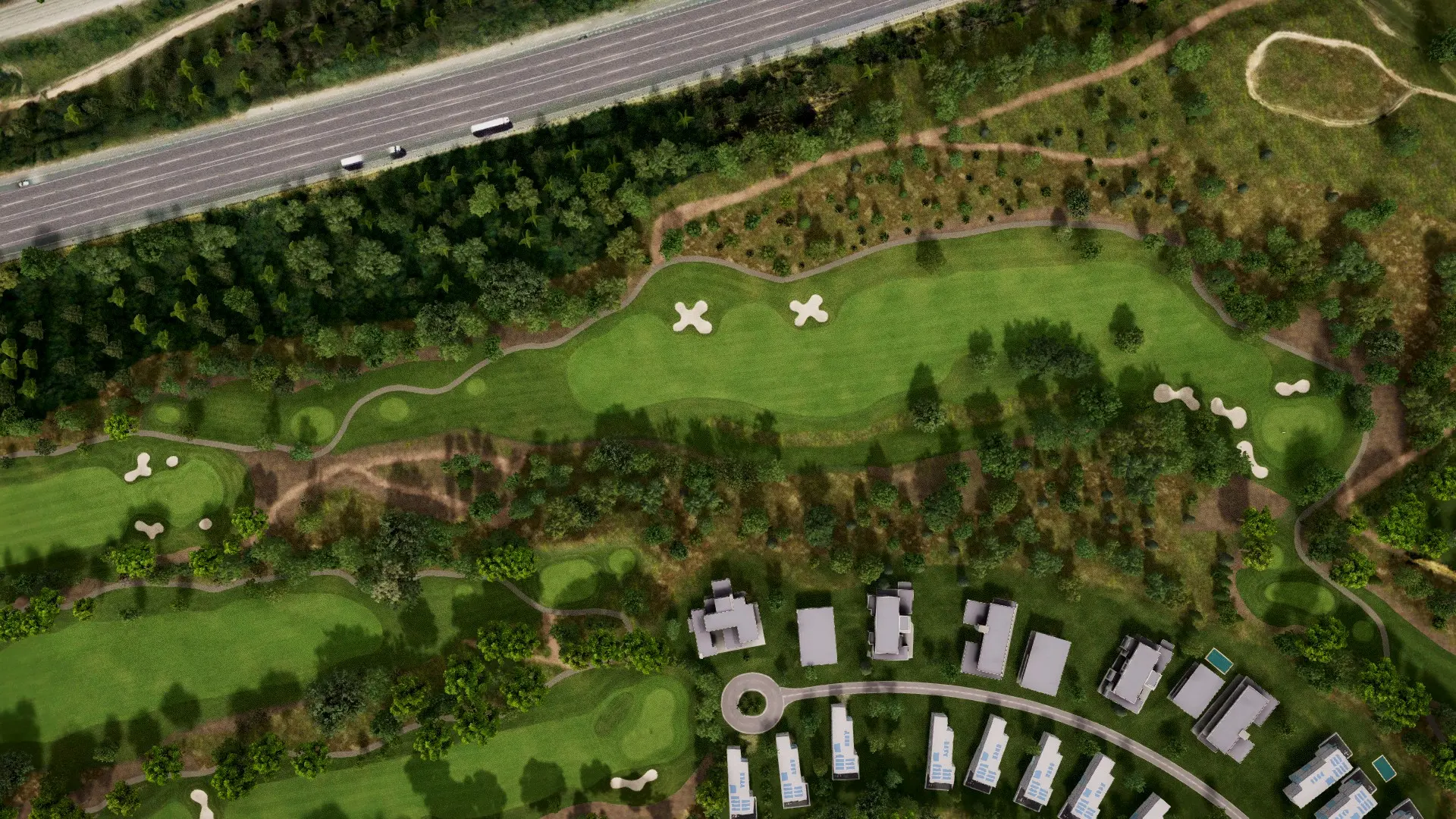 Hole 7 at Camiral Golf Tour Course