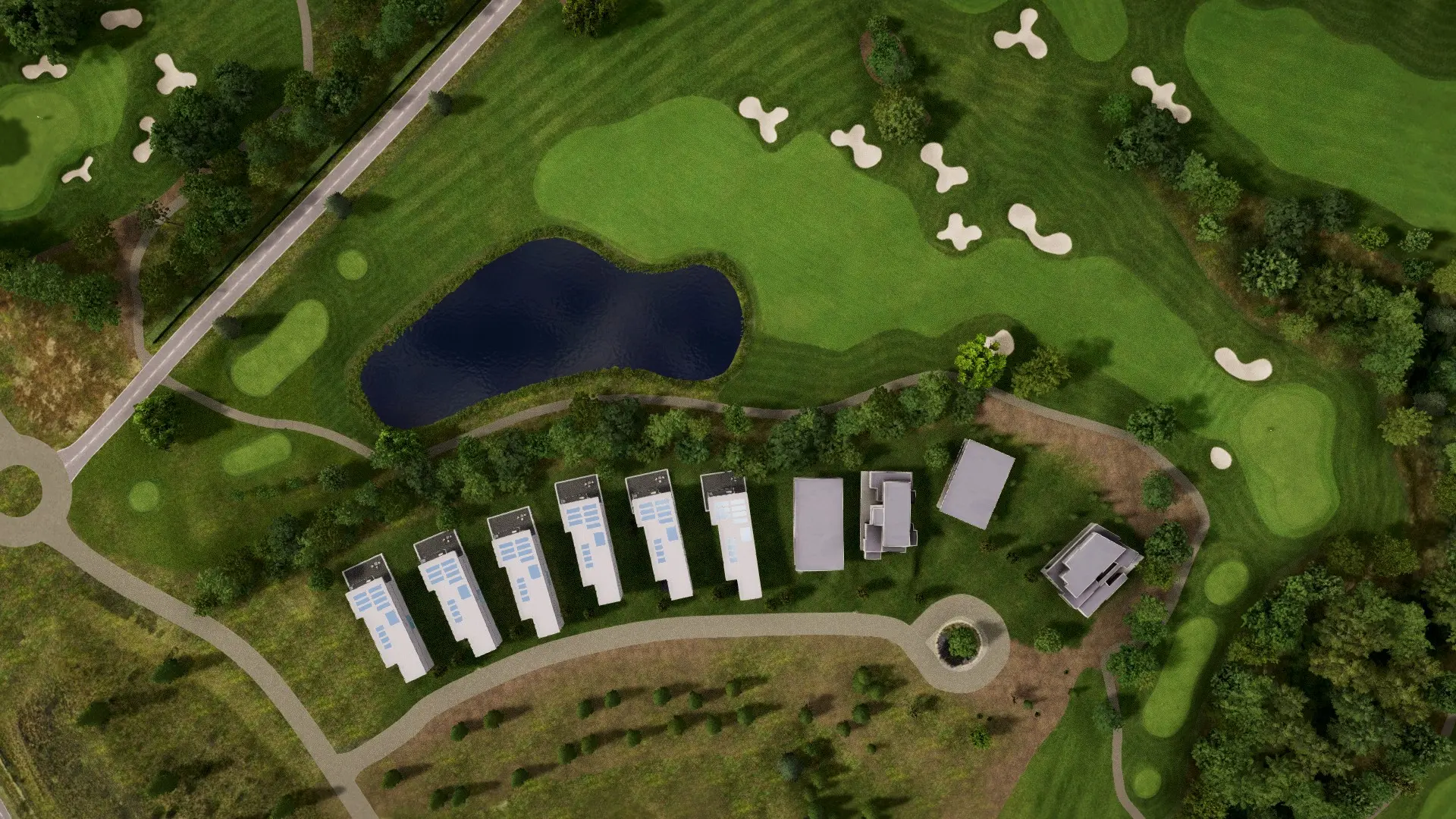 Hole 12 at Camiral Golf Tour Course
