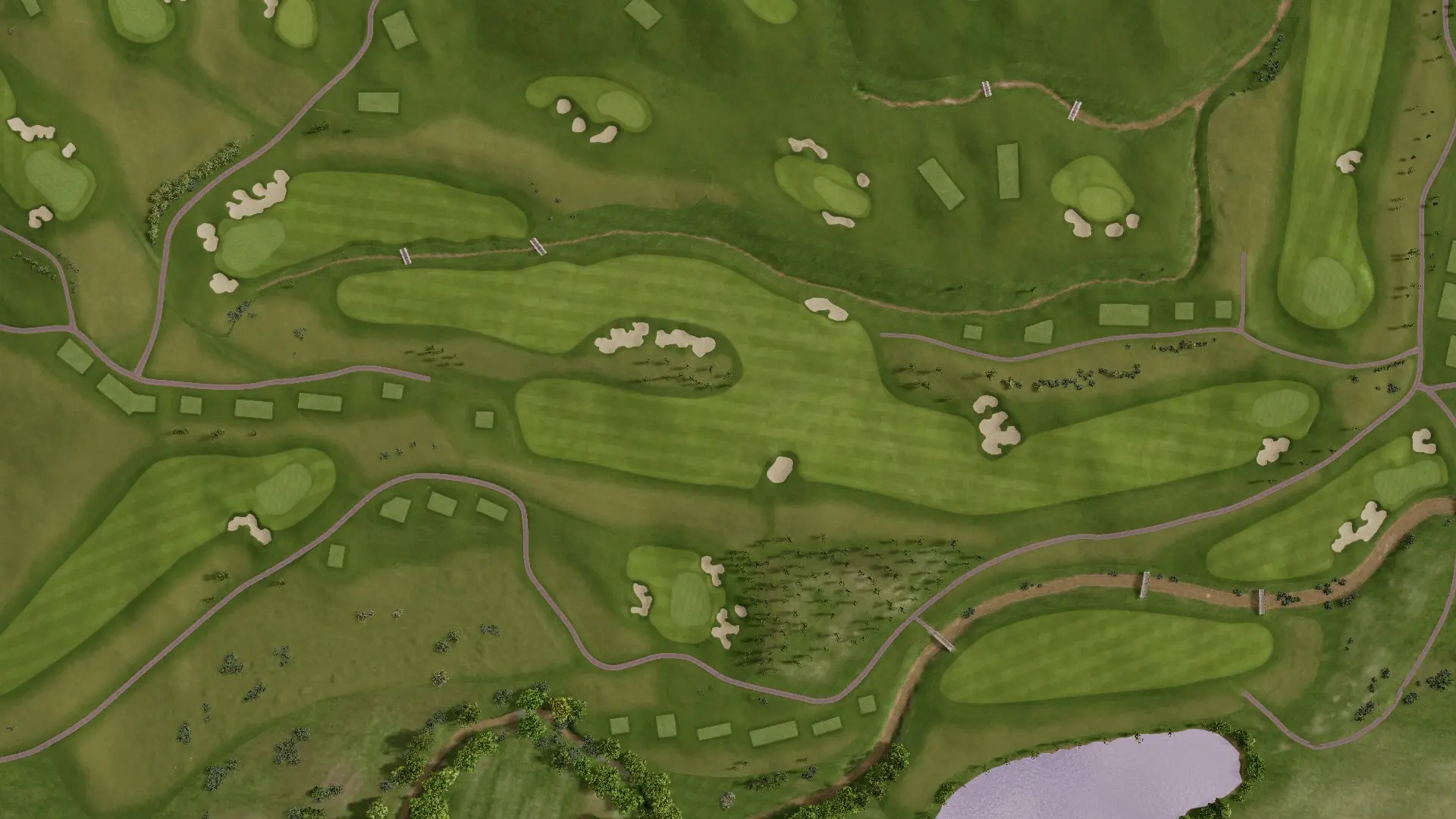 Hole 8 at The National - Lakes Course