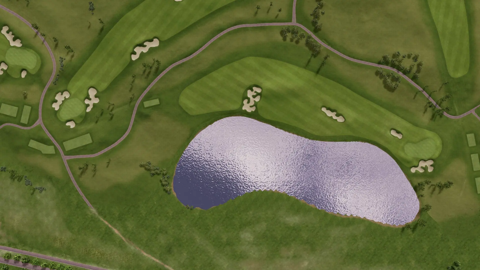 Hole 13 at The National - Lakes Course