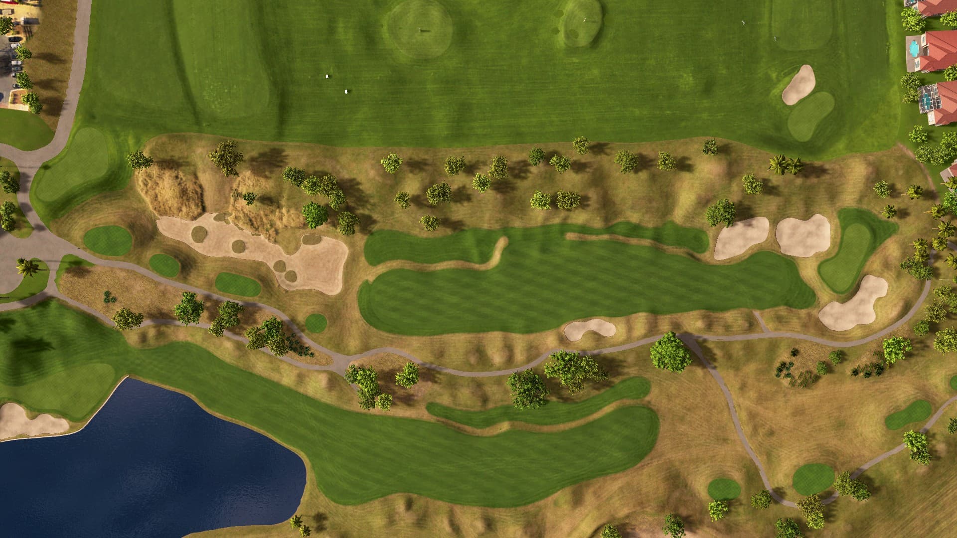 Hole 1 at PGA West Nicklaus Tournament Course