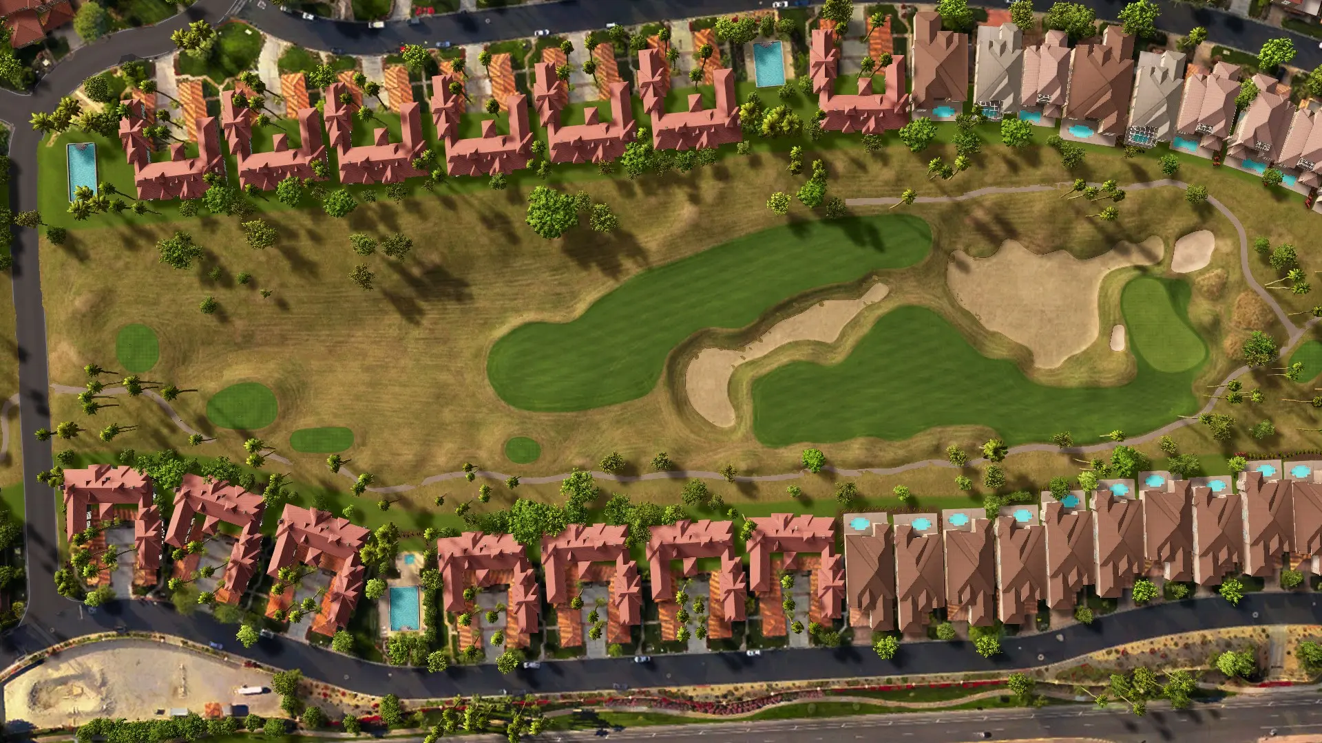 Hole 5 at PGA West Nicklaus Tournament Course