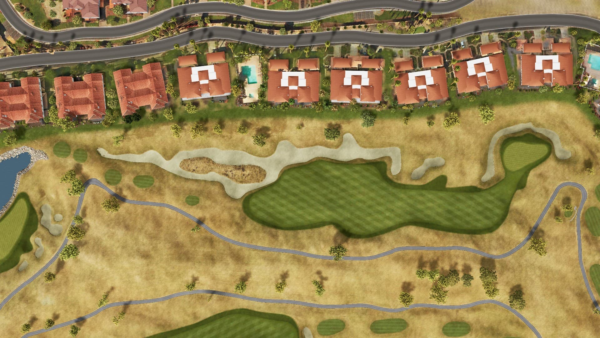 Hole 12 at PGA West Stadium