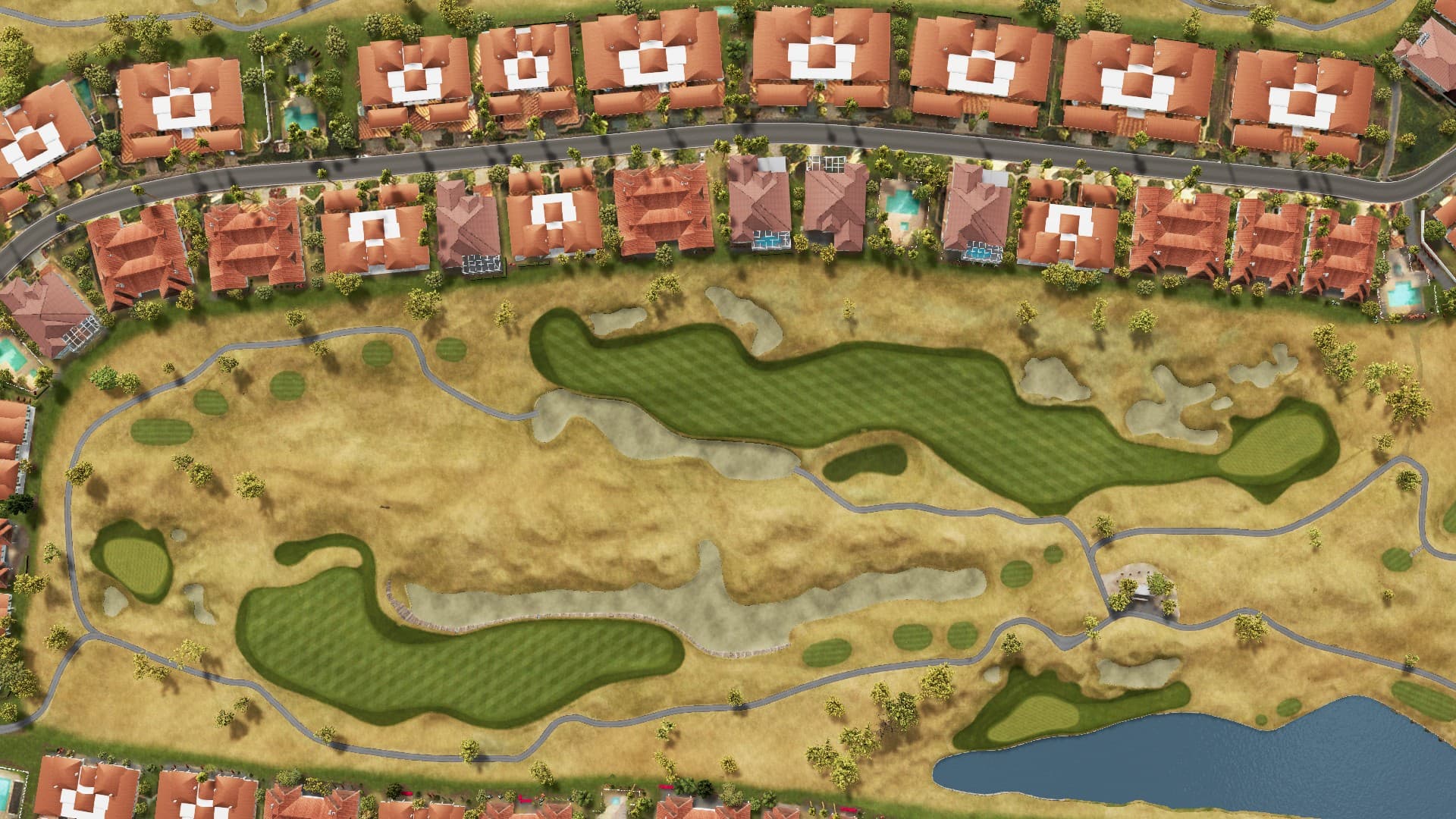Hole 15 at PGA West Stadium