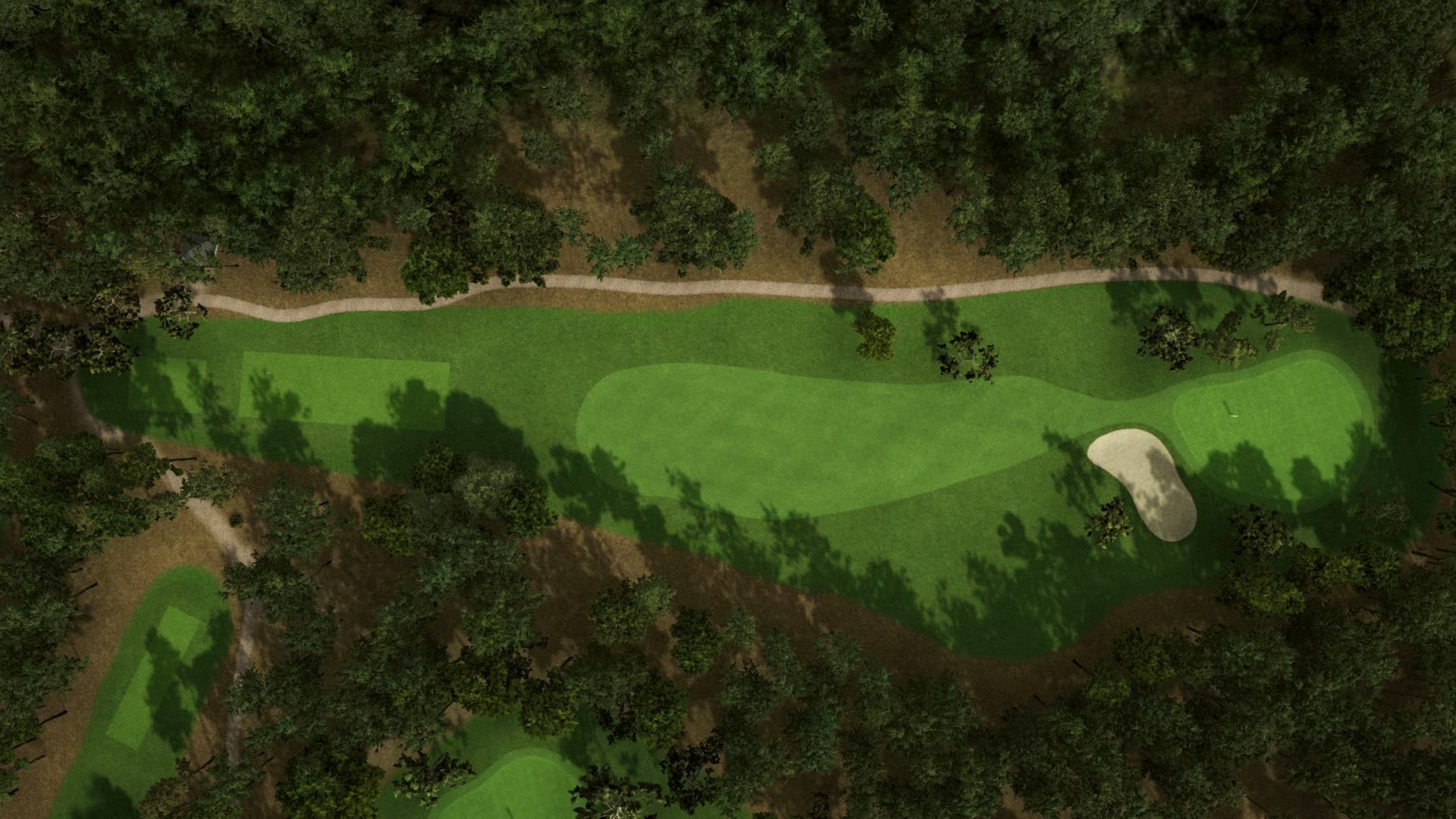Hole 3 at Phoenix CC Nichinan - Takachiho