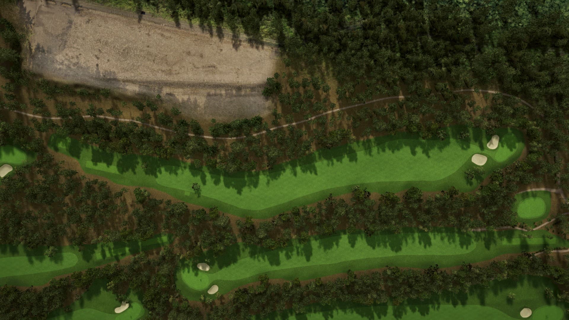 Hole 9 at Phoenix CC Nichinan - Takachiho