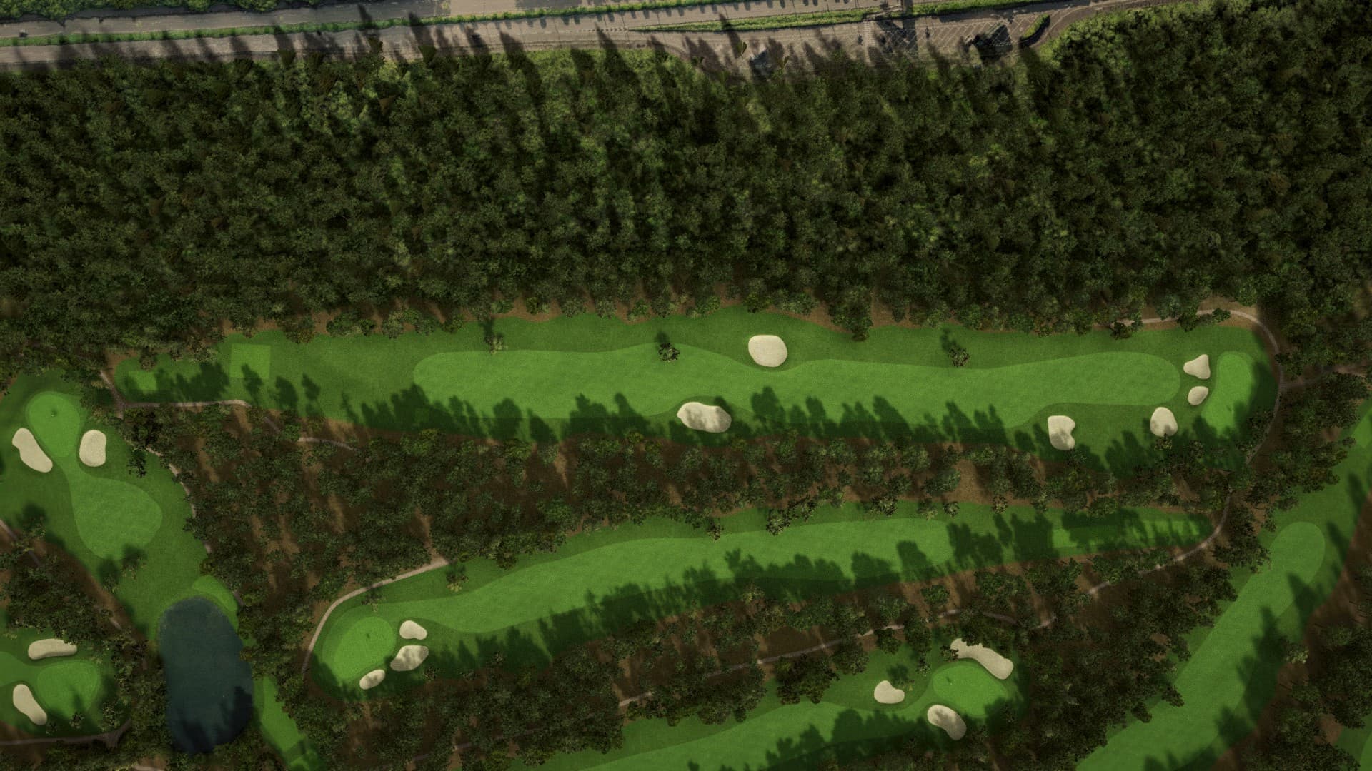 Hole 16 at Phoenix CC Nichinan - Takachiho