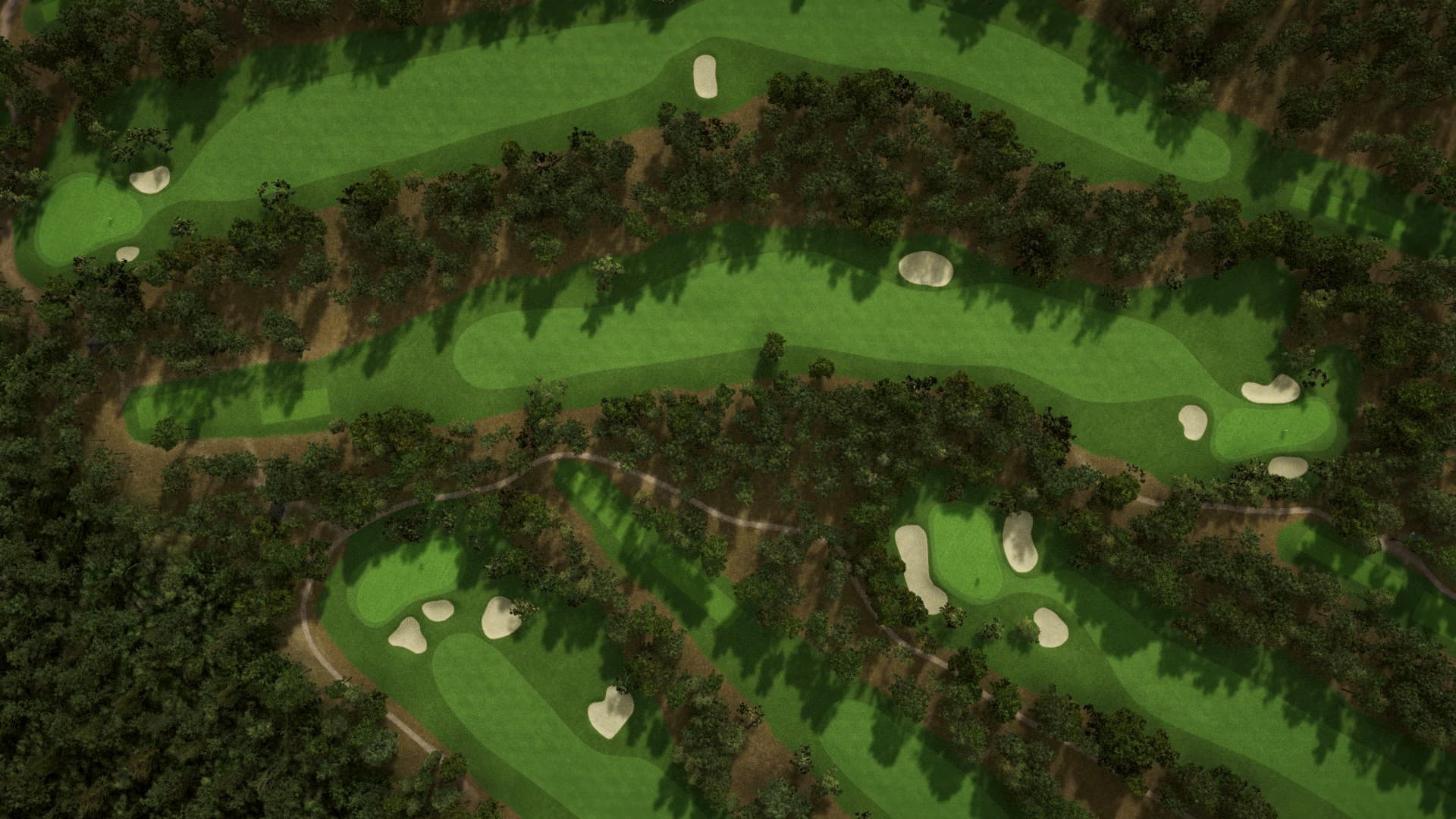 Hole 17 at Phoenix CC Nichinan - Takachiho