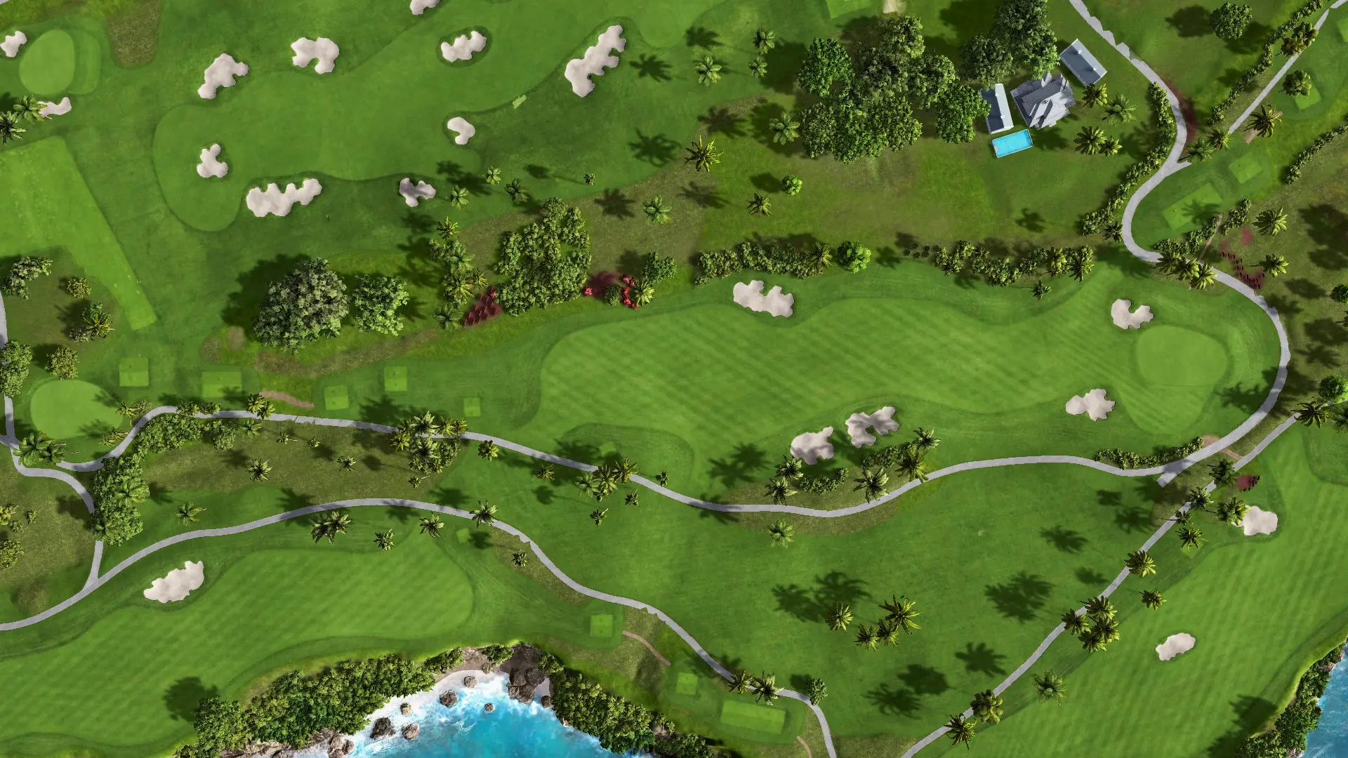 Hole 1 at Playa Grande Golf & Ocean Club