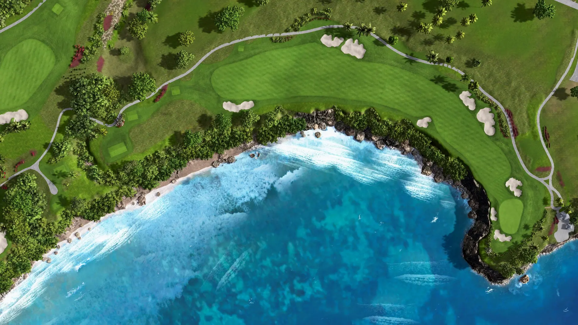 Hole 4 at Playa Grande Golf & Ocean Club