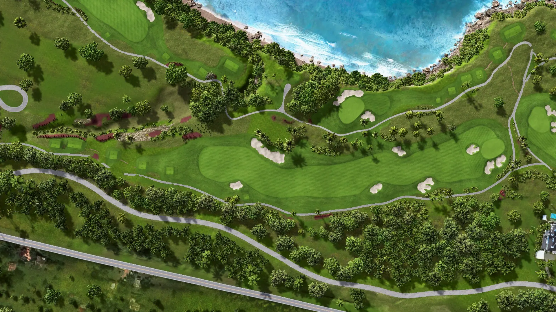 Hole 6 at Playa Grande Golf & Ocean Club