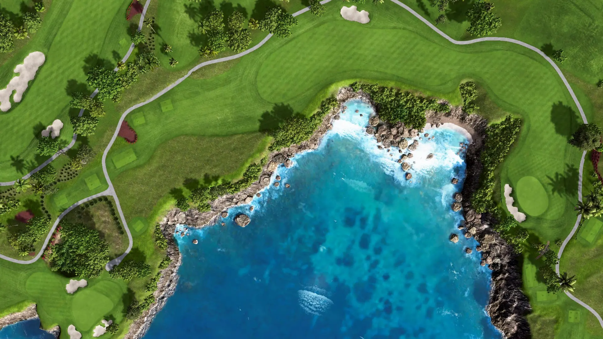 Hole 16 at Playa Grande Golf & Ocean Club