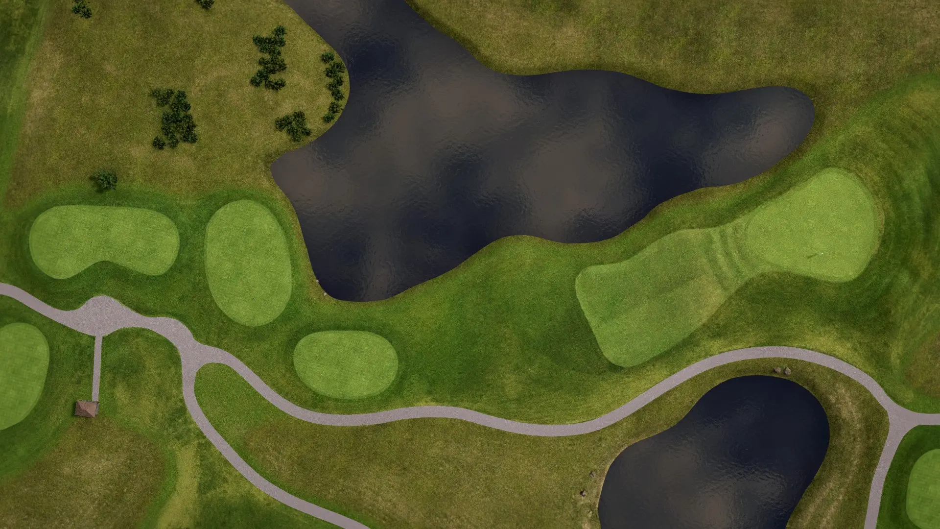 Hole 17 at Prairie Bluff