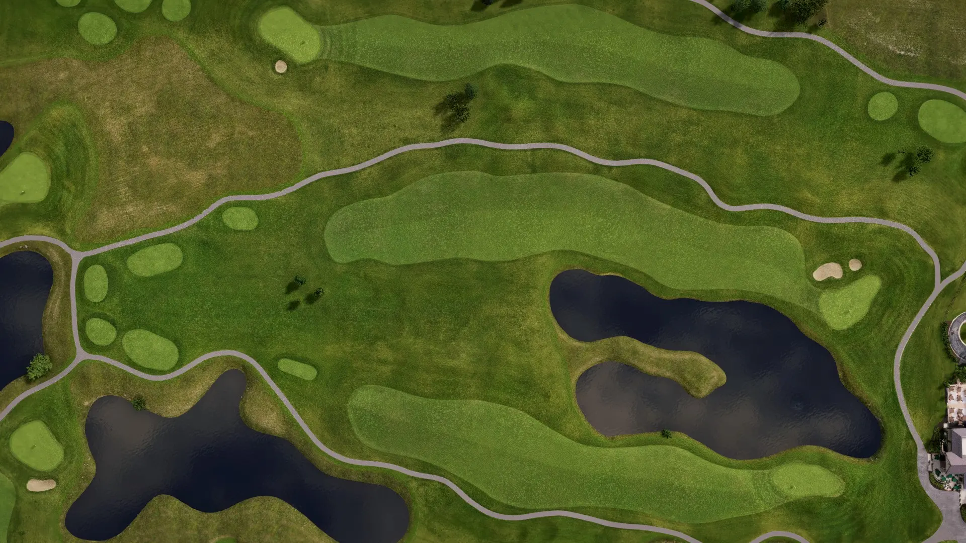 Hole 18 at Prairie Bluff