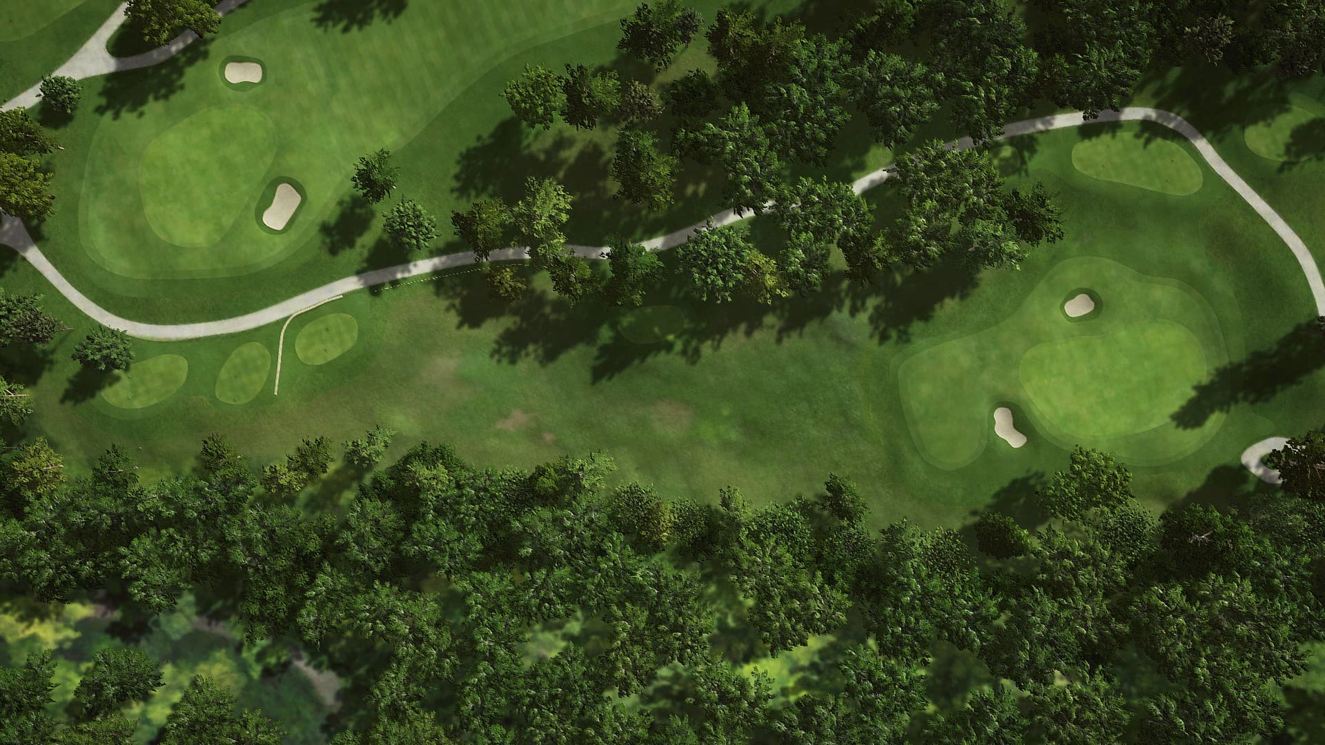 Hole 8 at Primland - Highland Course