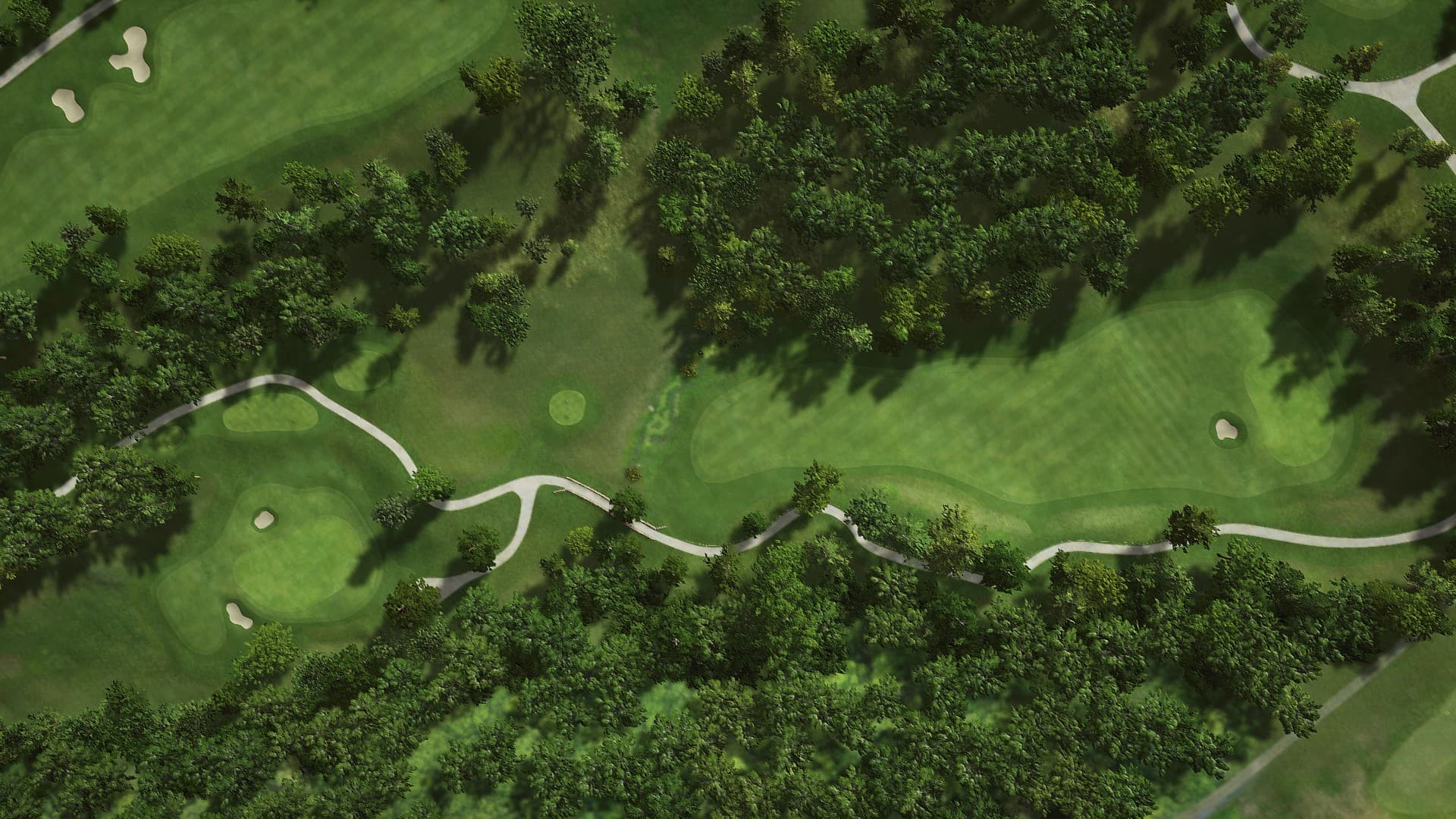 Hole 9 at Primland - Highland Course
