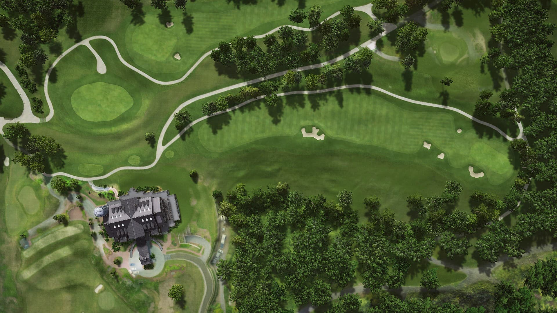 Hole 10 at Primland - Highland Course