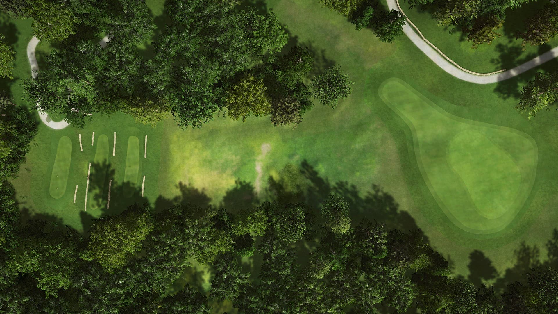 Hole 14 at Primland - Highland Course