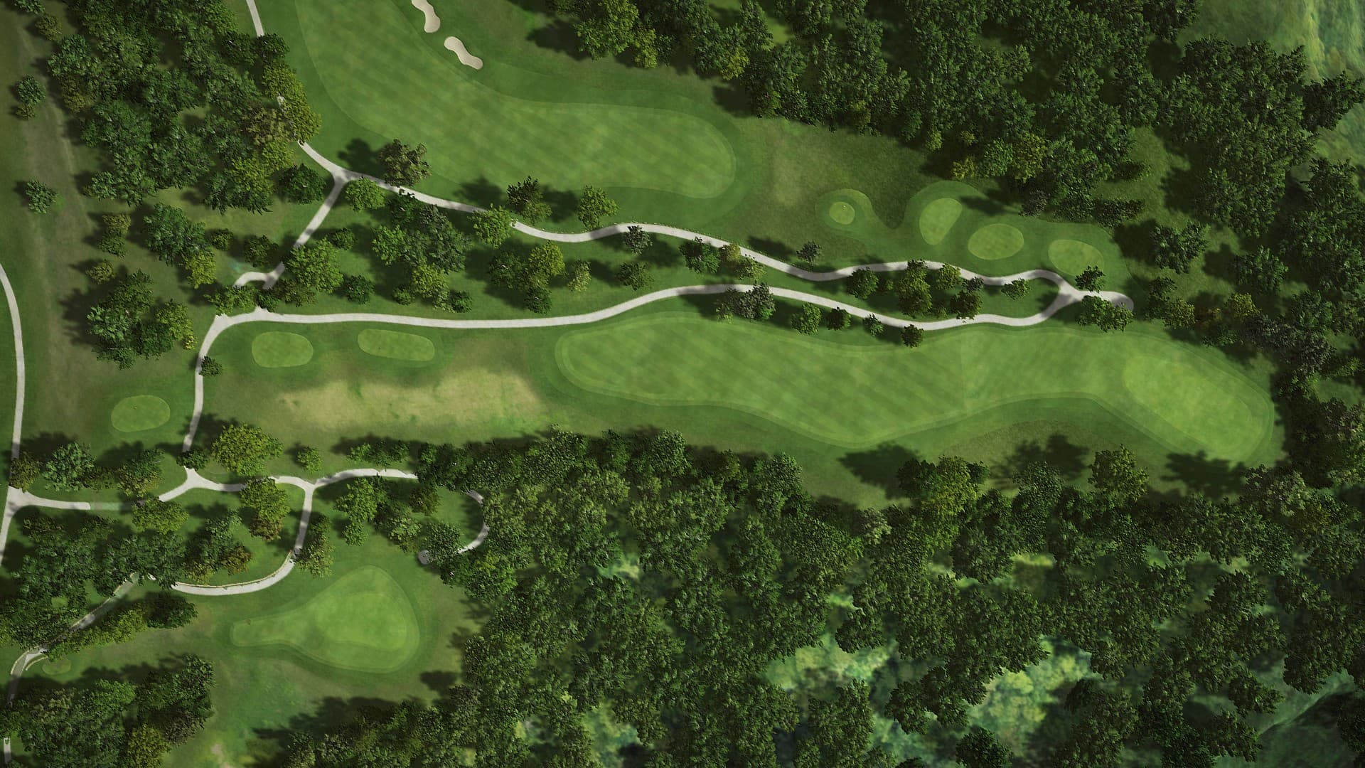 Hole 15 at Primland - Highland Course