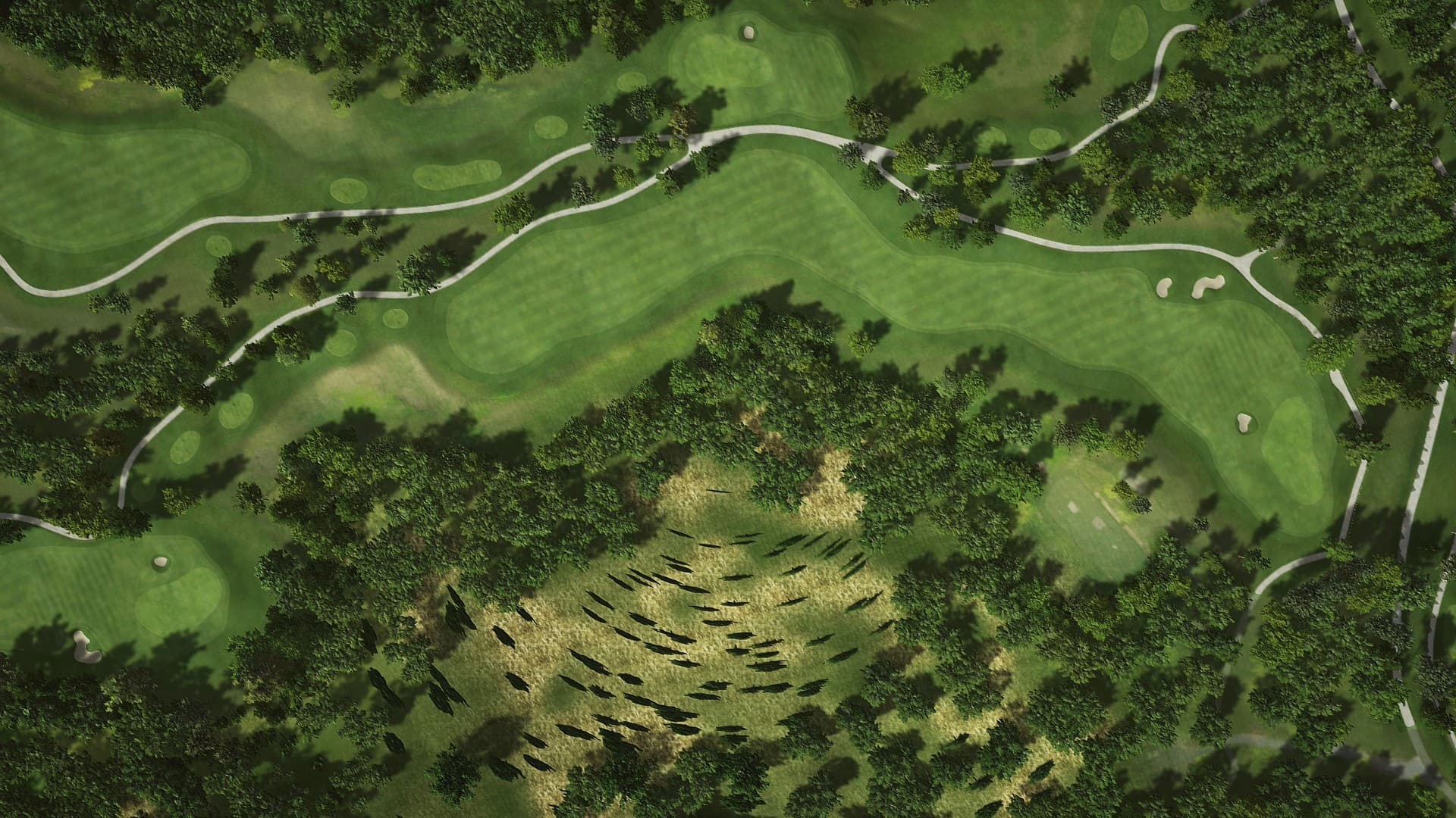 Hole 17 at Primland - Highland Course