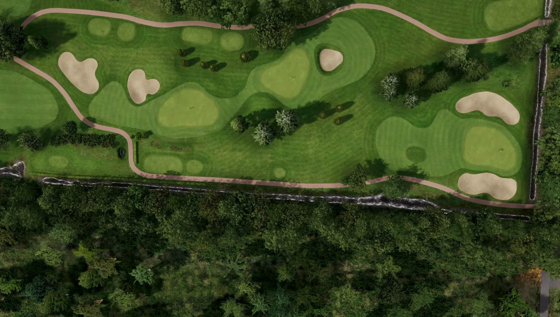 Hole 3 at Princenbosch Golfclub: Course A B