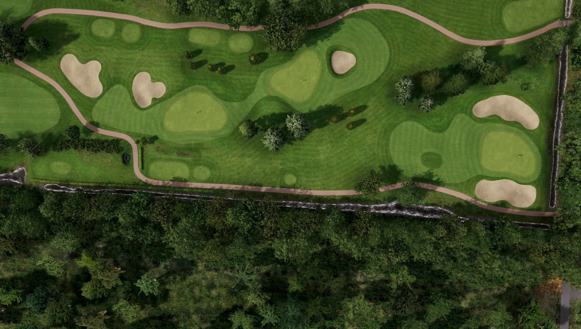 Hole 3 at Princenbosch Golfclub: Course A B
