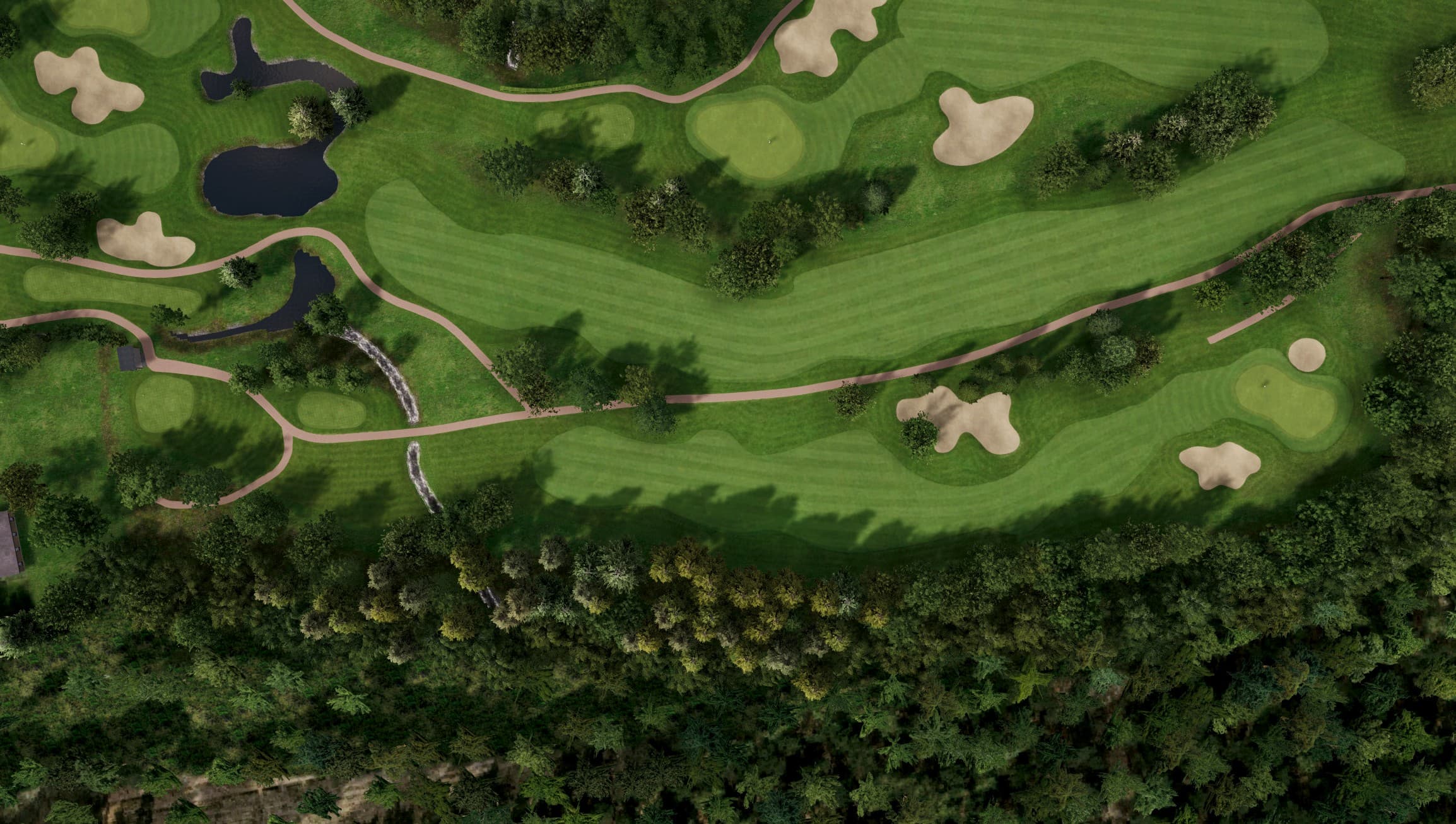 Hole 4 at Princenbosch Golfclub: Course A B