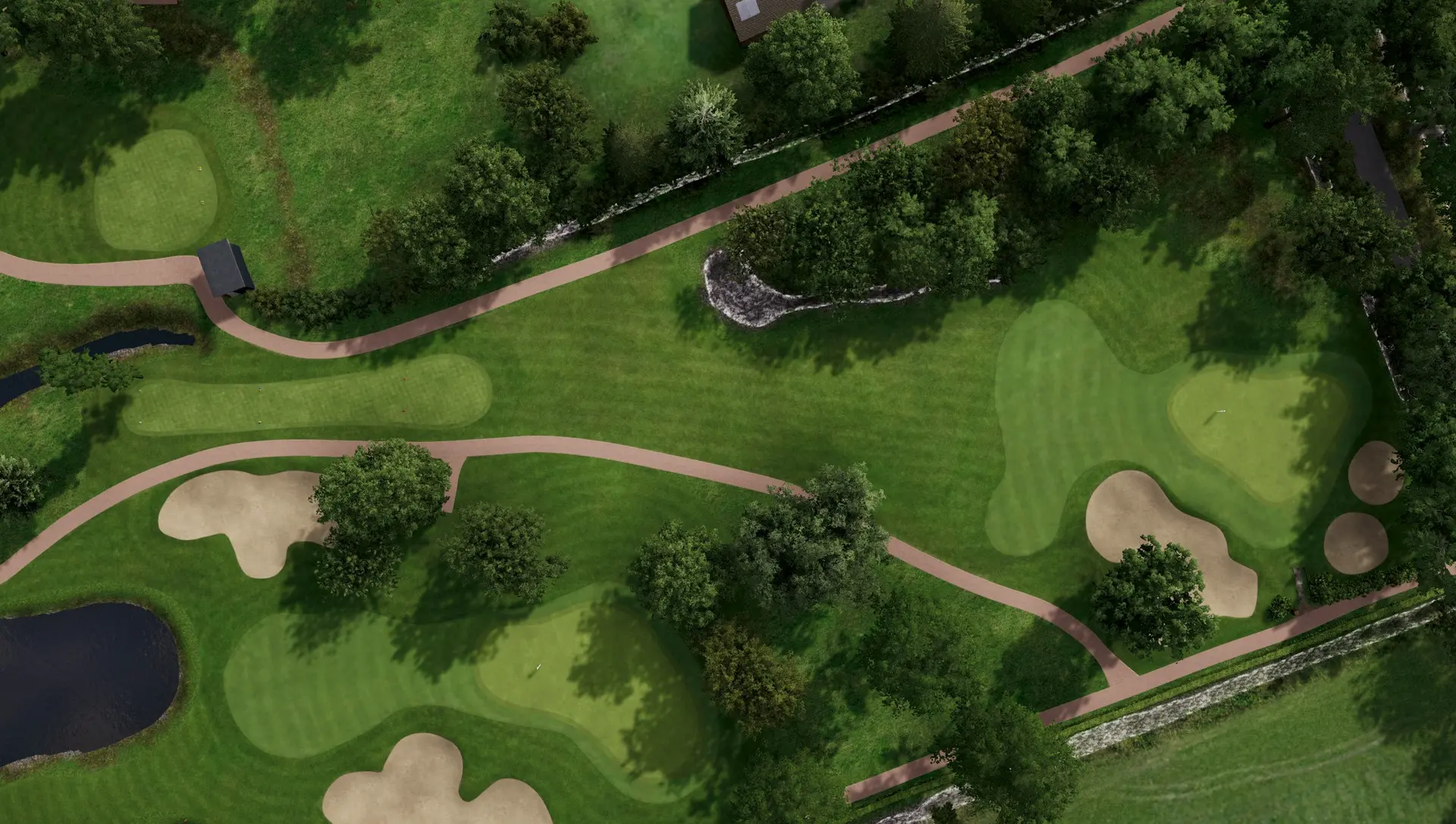 Hole 6 at Princenbosch Golfclub: Course A B