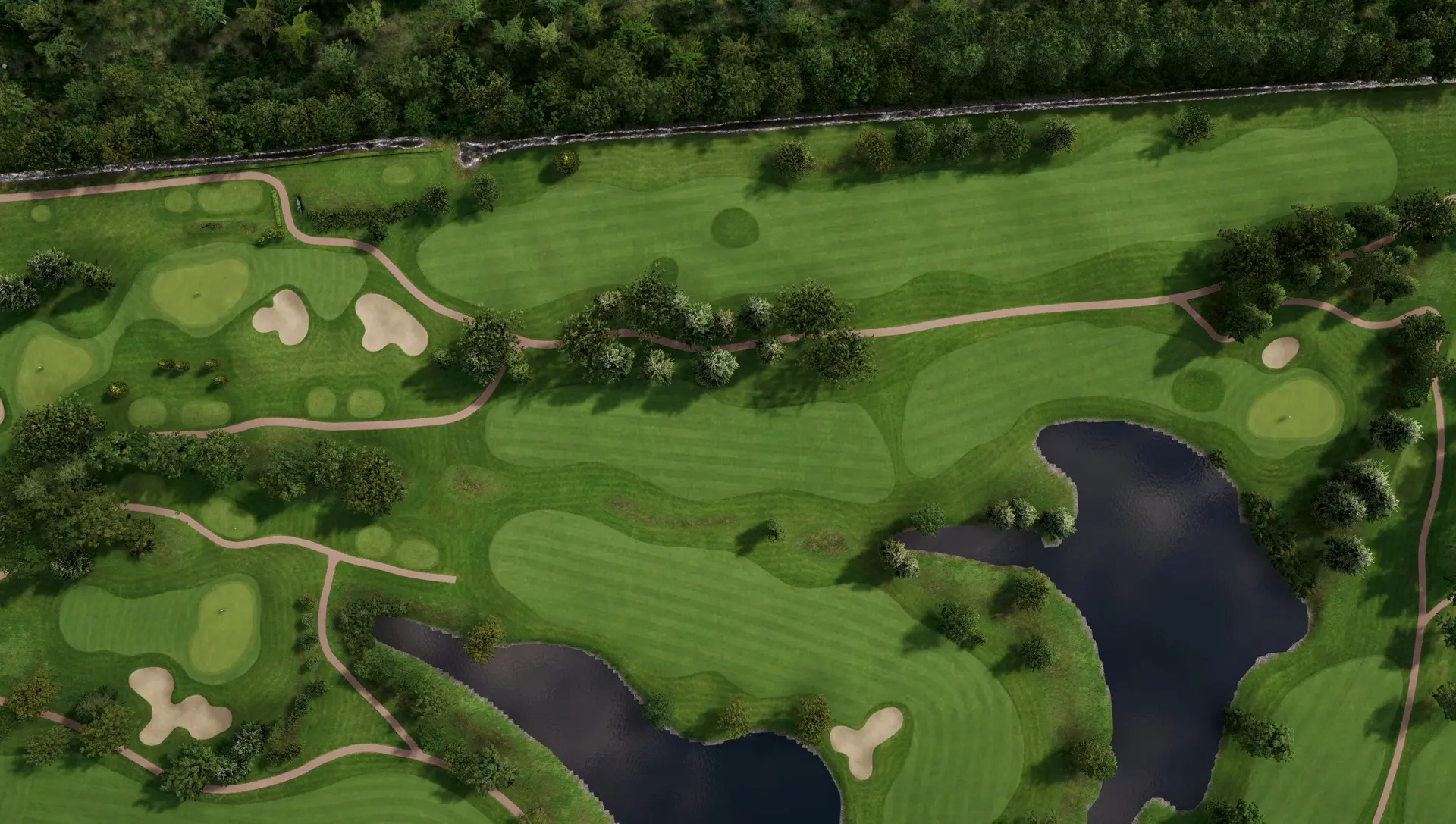Hole 8 at Princenbosch Golfclub: Course A B