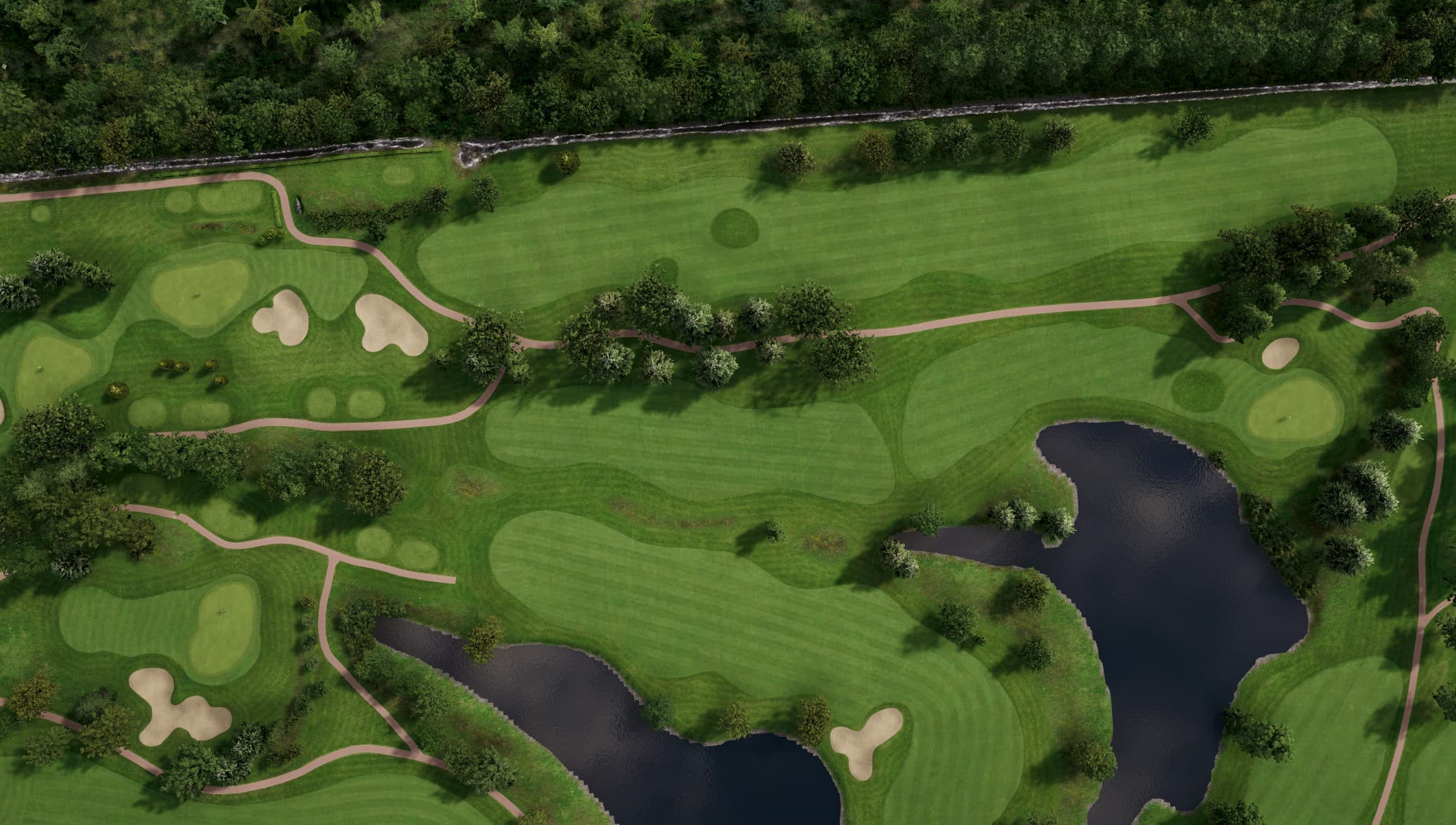 Hole 8 at Princenbosch Golfclub: Course A B
