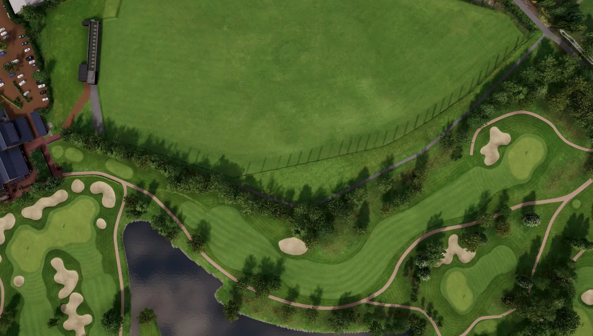 Hole 10 at Princenbosch Golfclub: Course A B
