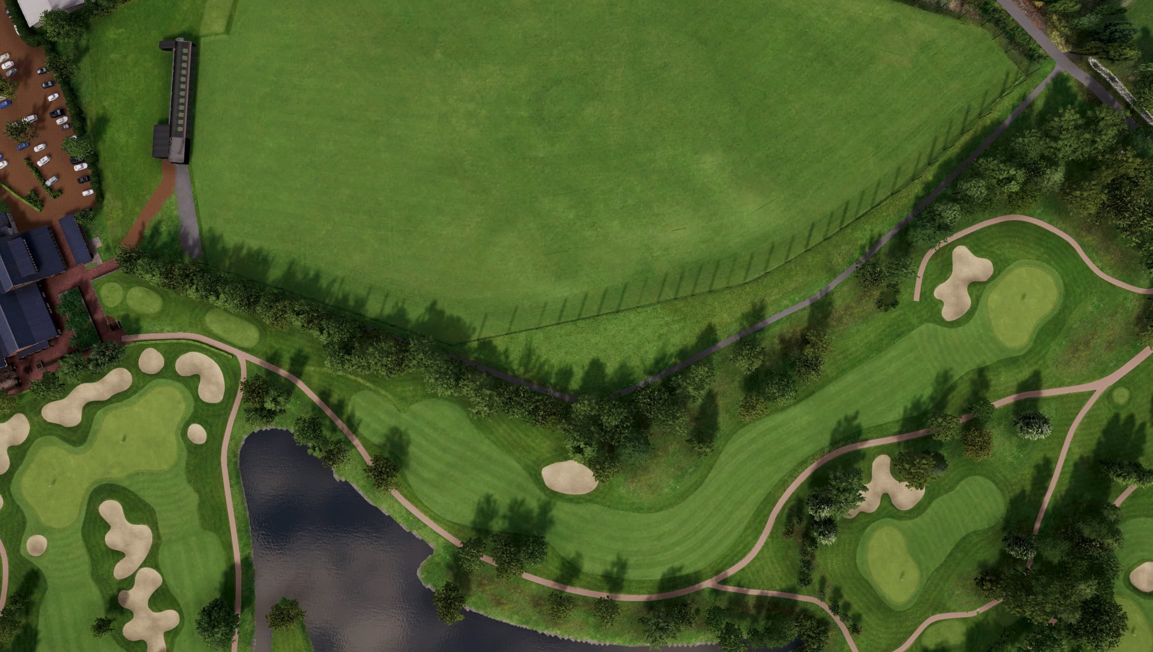 Hole 10 at Princenbosch Golfclub: Course A B