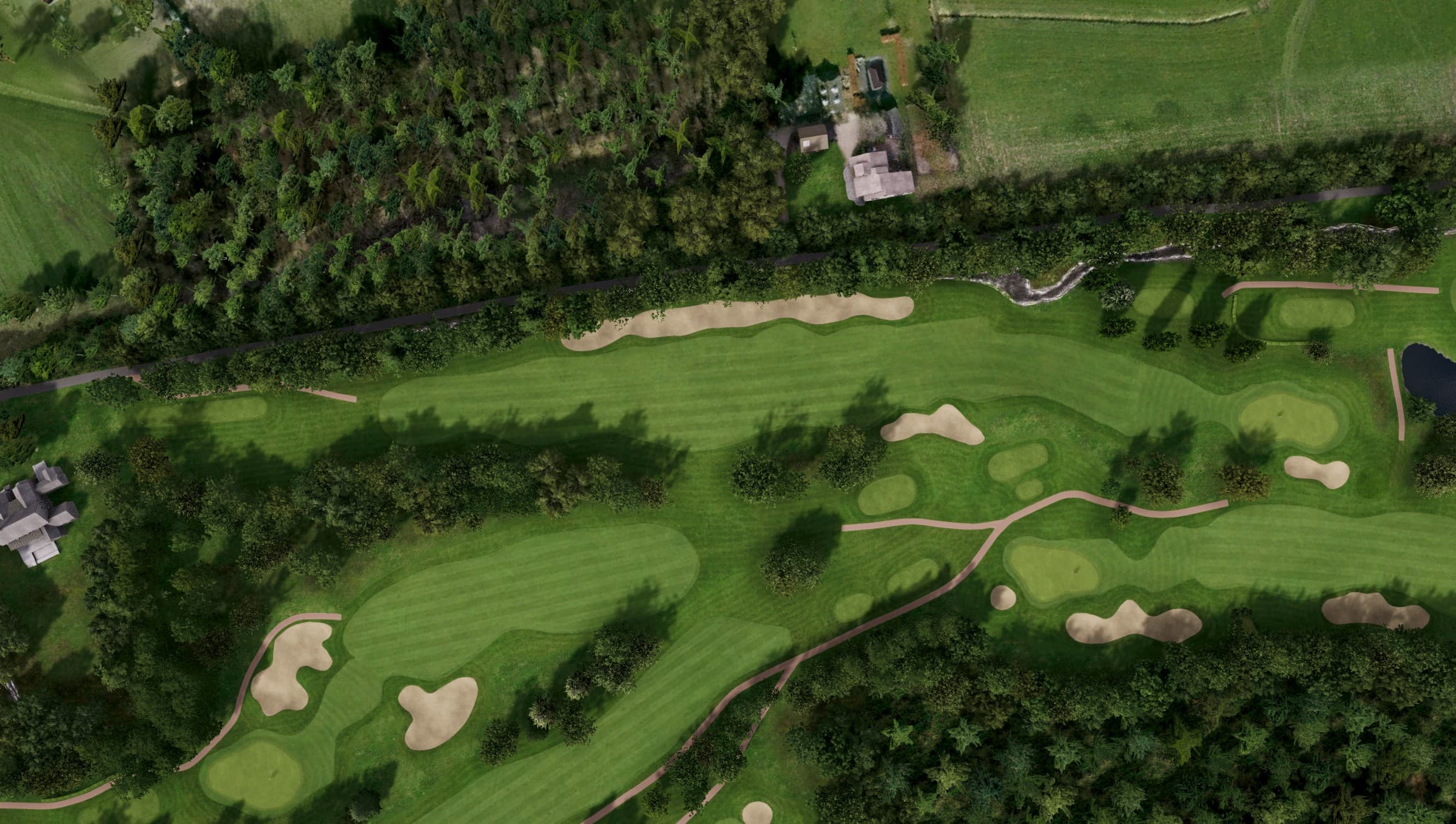 Hole 12 at Princenbosch Golfclub: Course A B