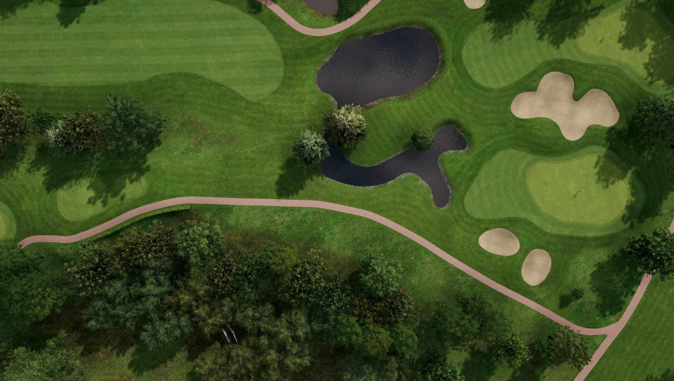 Hole 16 at Princenbosch Golfclub: Course A B
