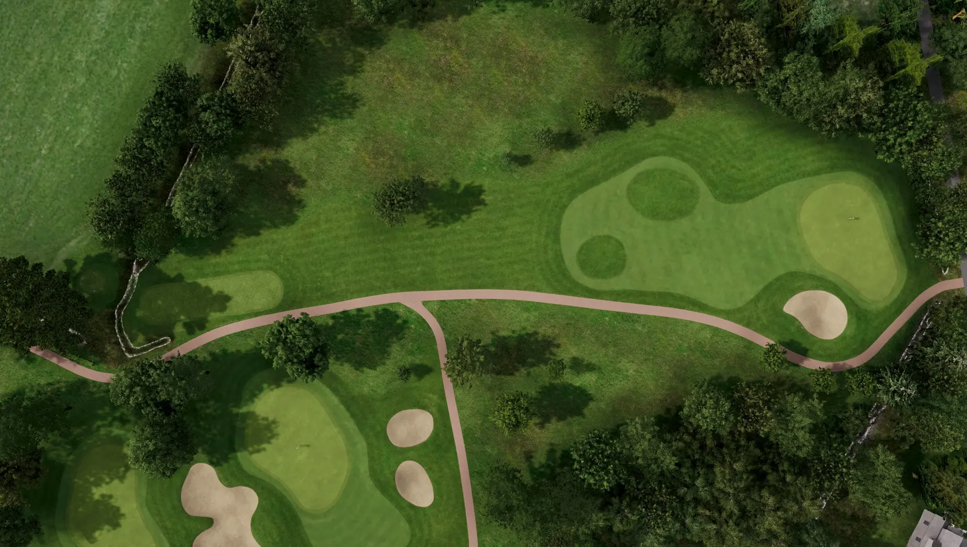 Hole 2 at Princenbosch Golfclub: Course B C