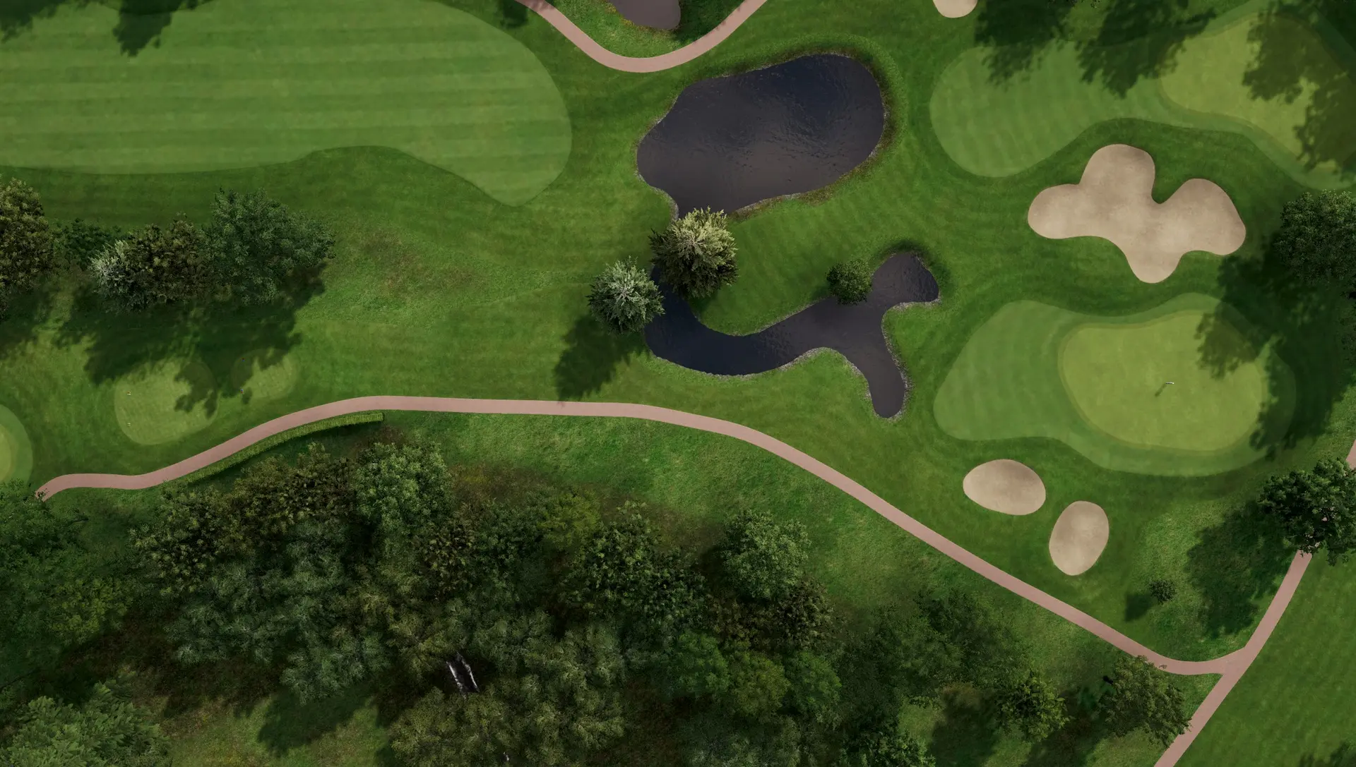 Hole 7 at Princenbosch Golfclub: Course B C