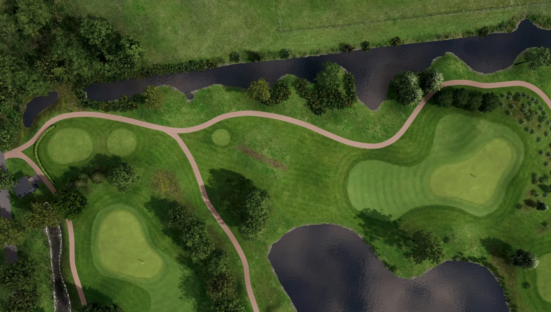 Hole 11 at Princenbosch Golfclub: Course B C