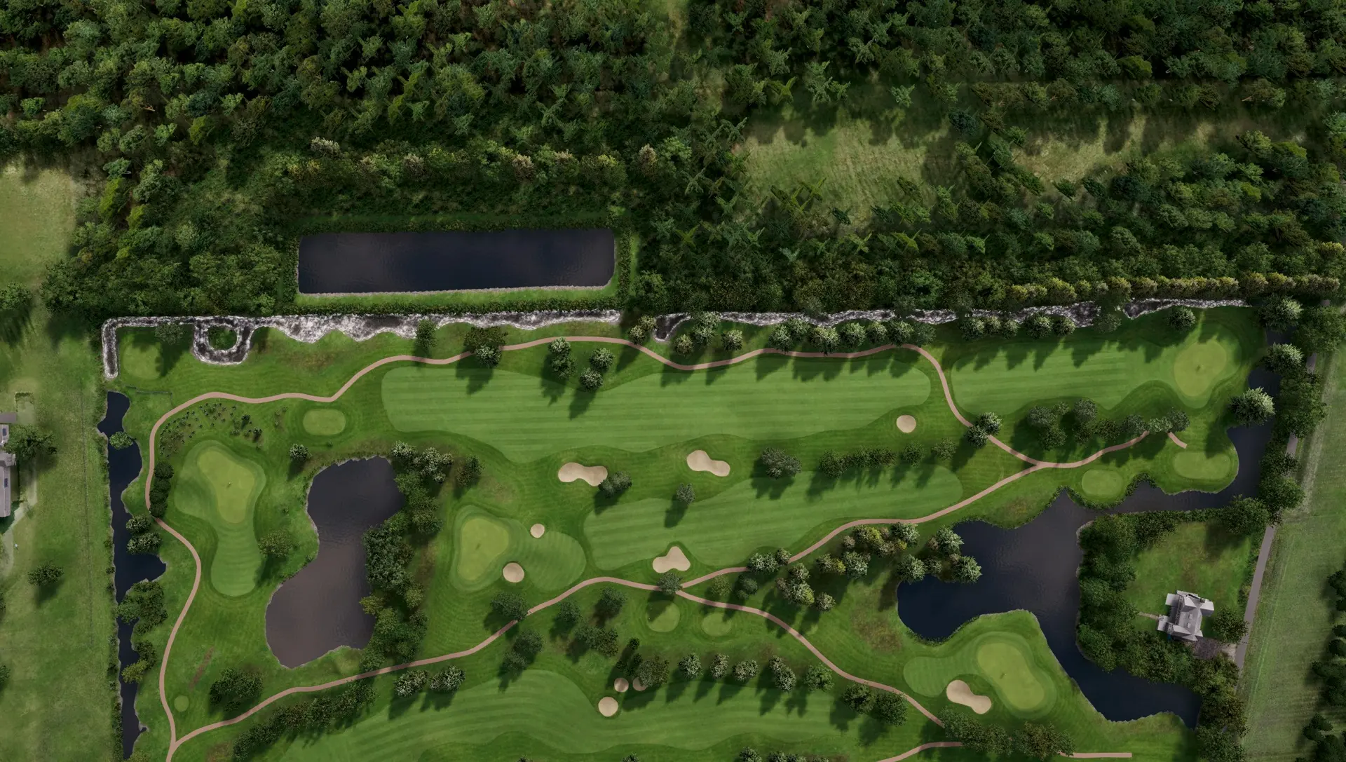 Hole 12 at Princenbosch Golfclub: Course B C