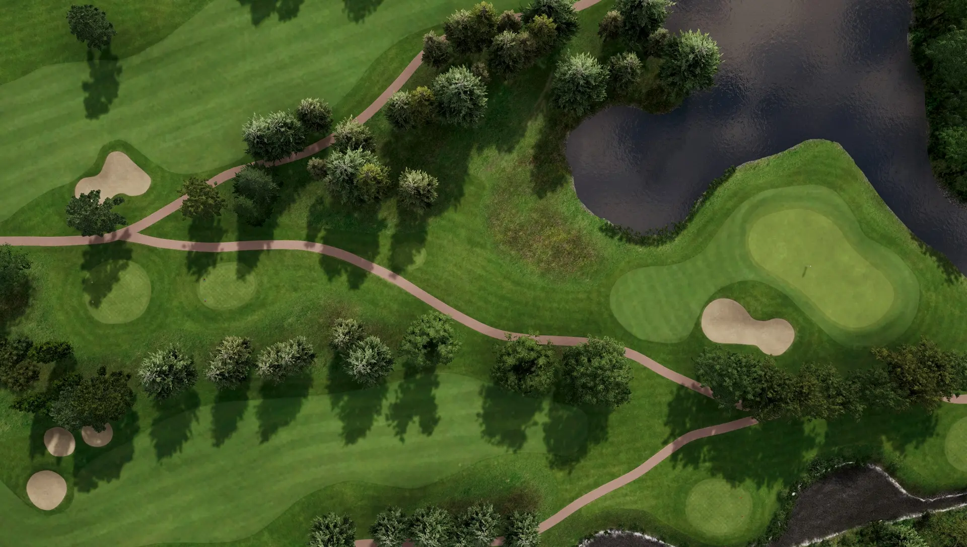 Hole 14 at Princenbosch Golfclub: Course B C