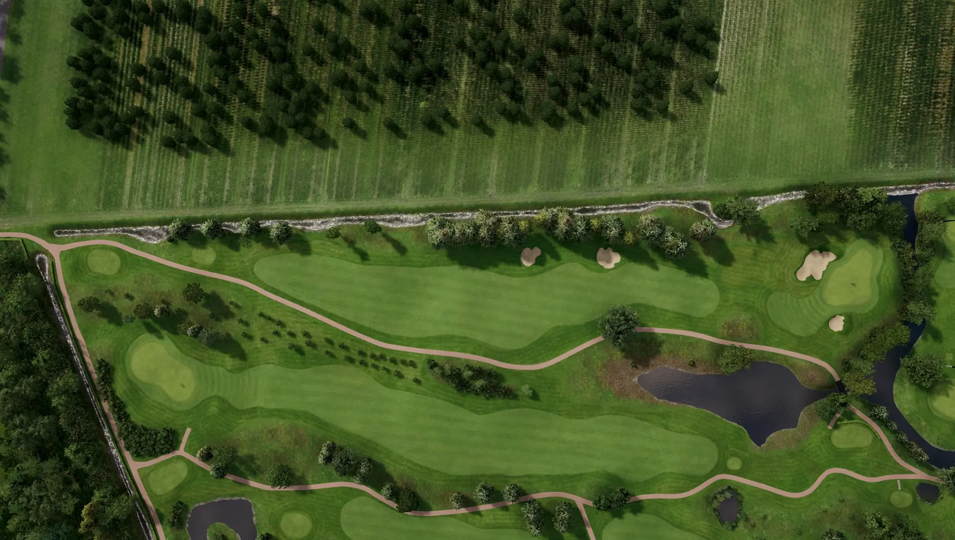 Hole 16 at Princenbosch Golfclub: Course B C