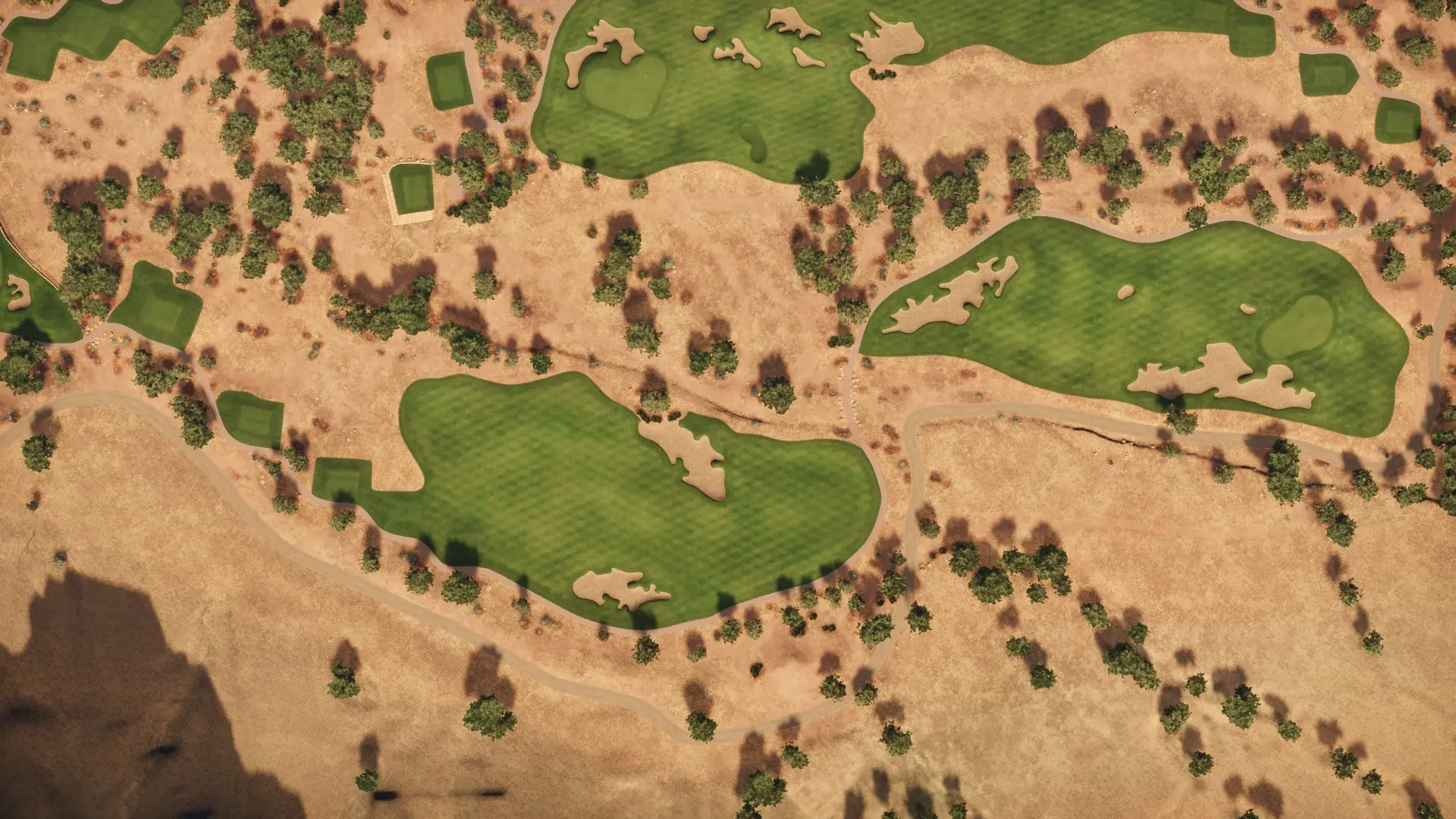Hole 16 at Qiddiya Faldo