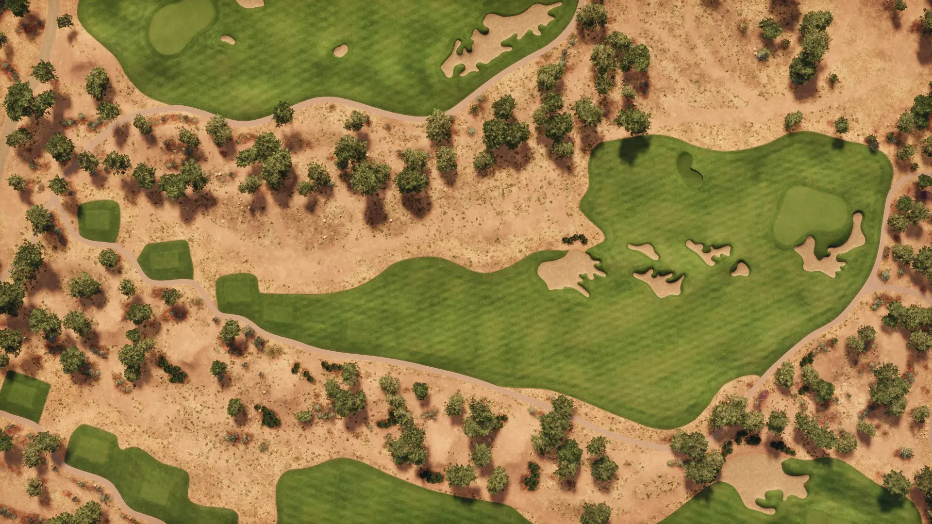 Hole 17 at Qiddiya Faldo