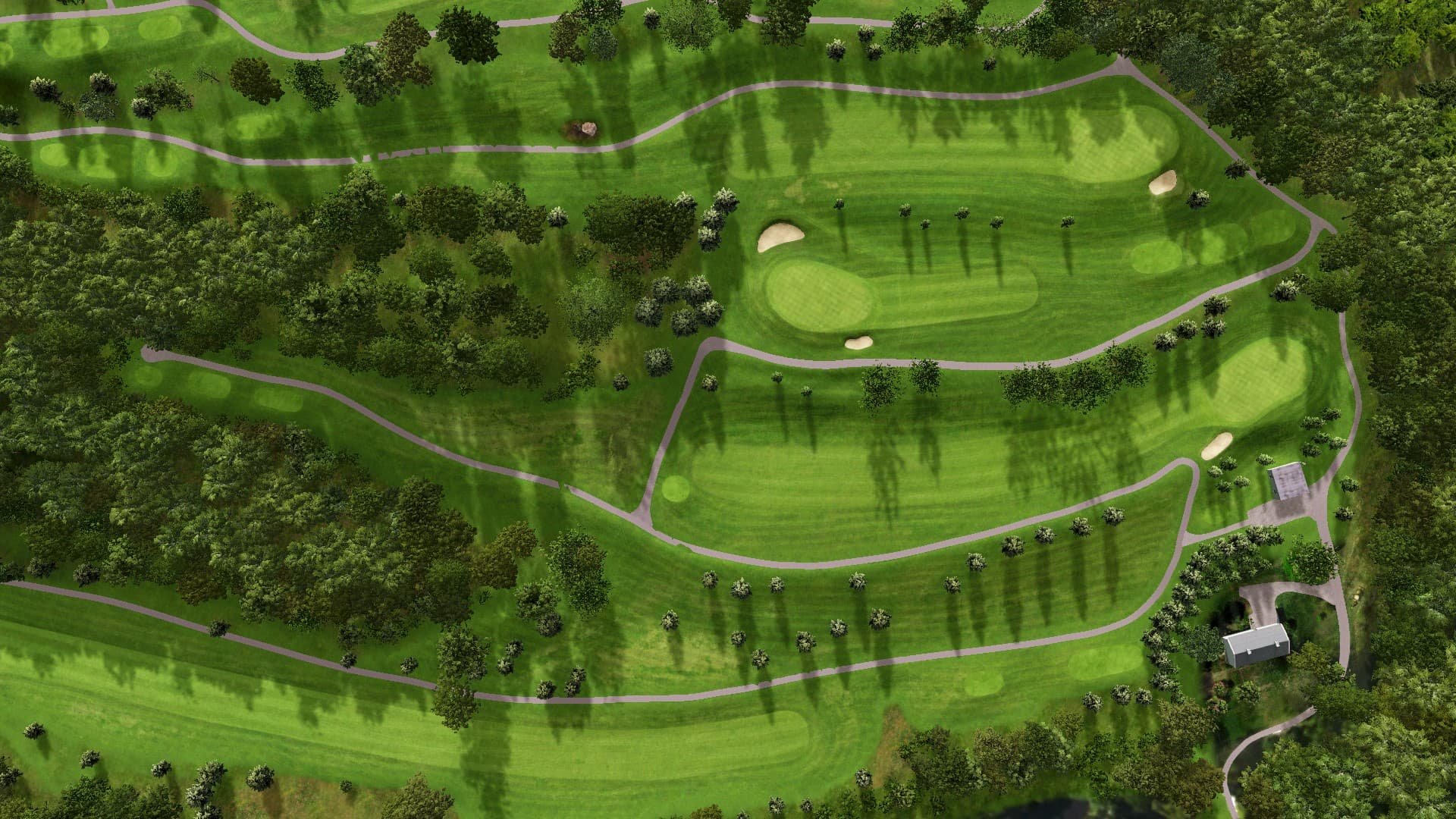 Hole 3 at Quarry Ridge