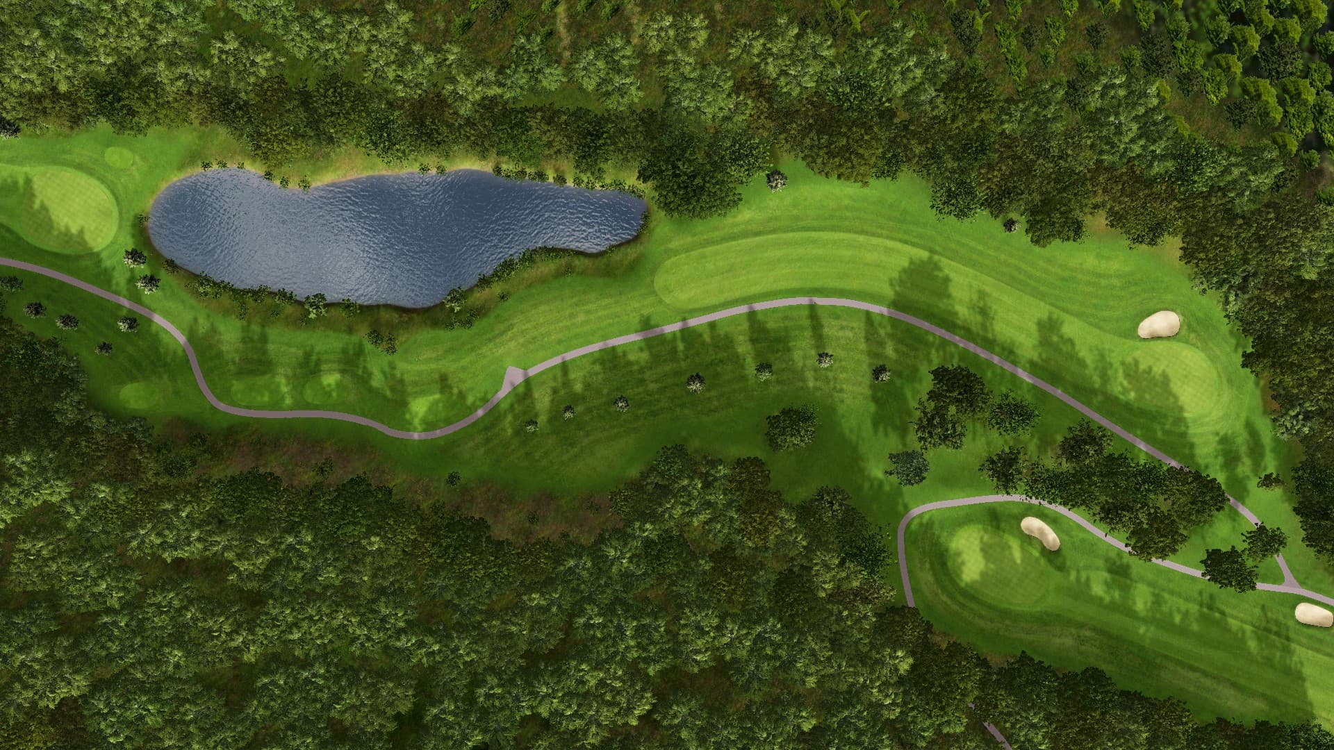 Hole 5 at Quarry Ridge