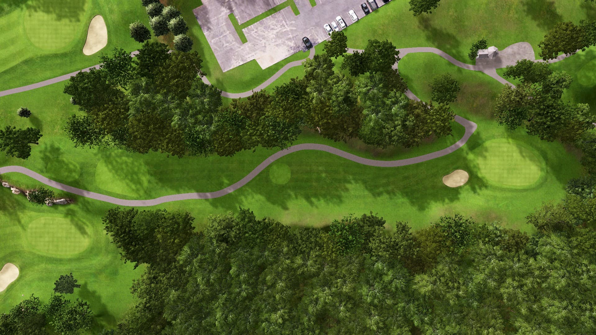 Hole 9 at Quarry Ridge