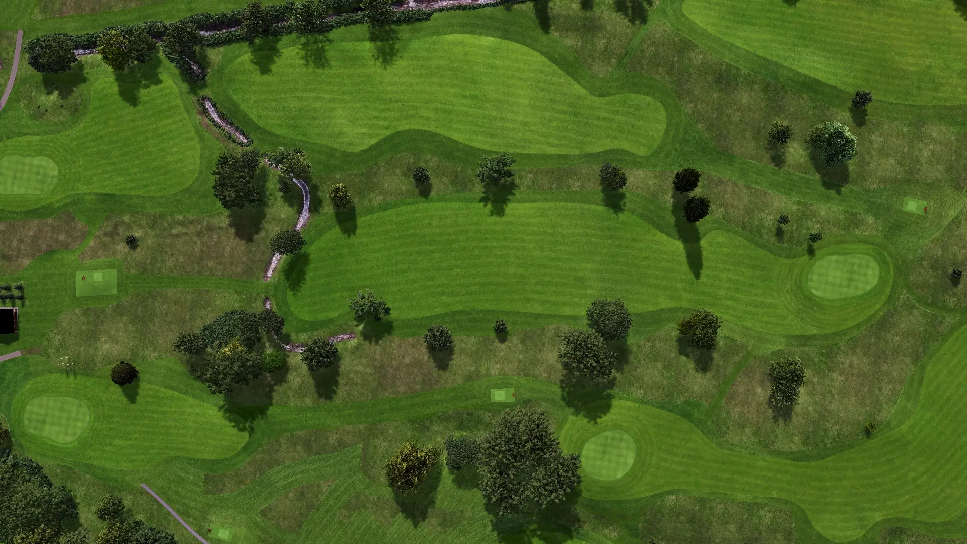 Hole 1 at Golf Lounge Resort – Black Course