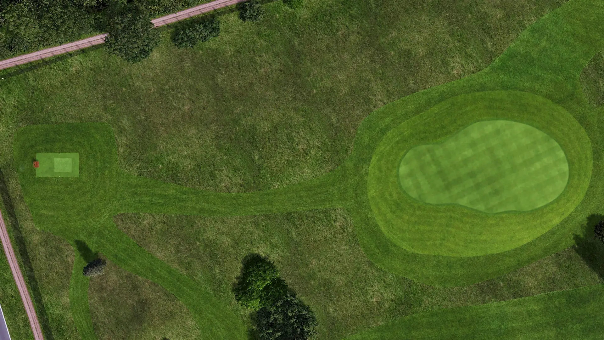 Hole 8 at Golf Lounge Resort – Black Course